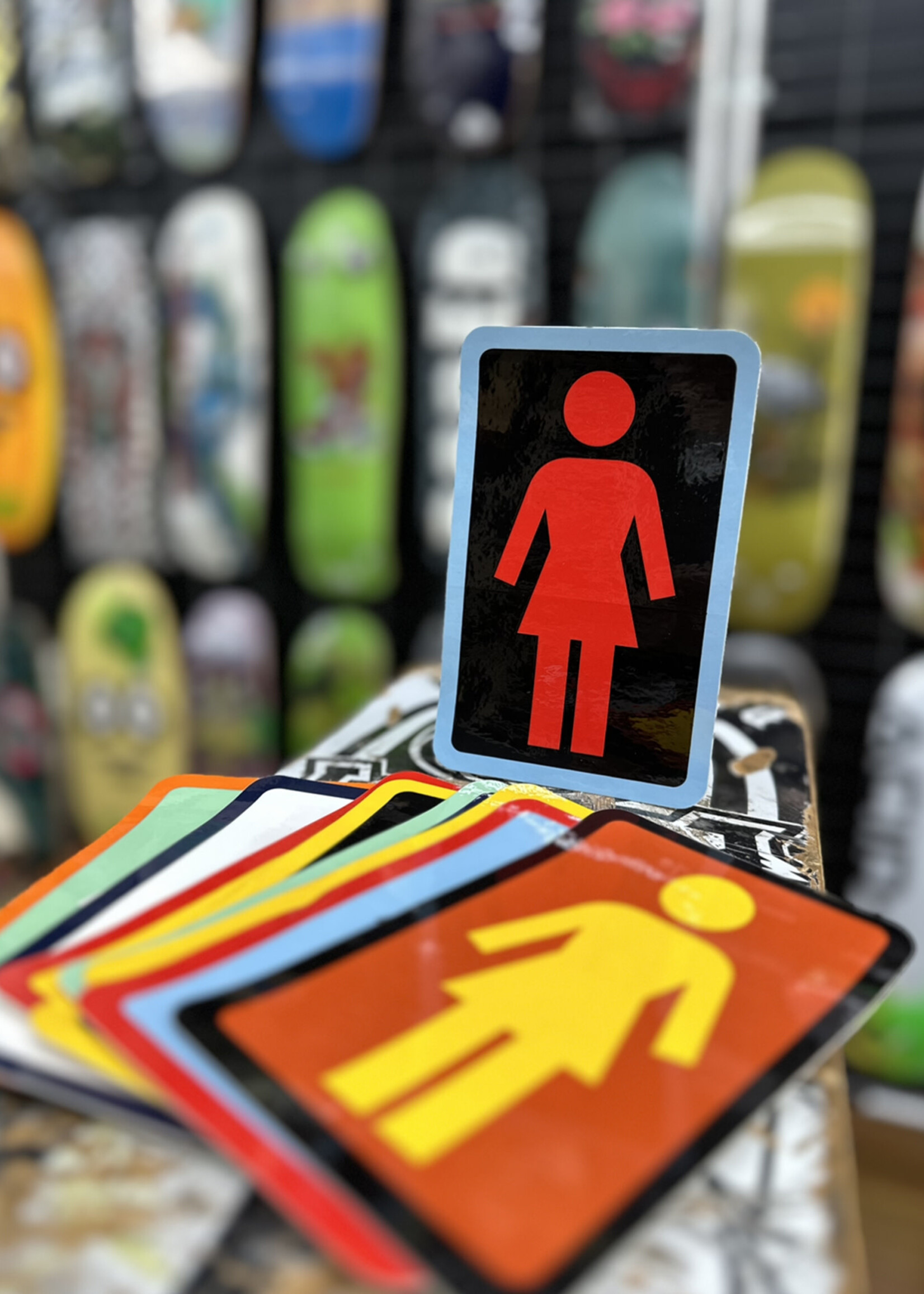 Girl Skateboards GIRL - OG Sticker - 6"