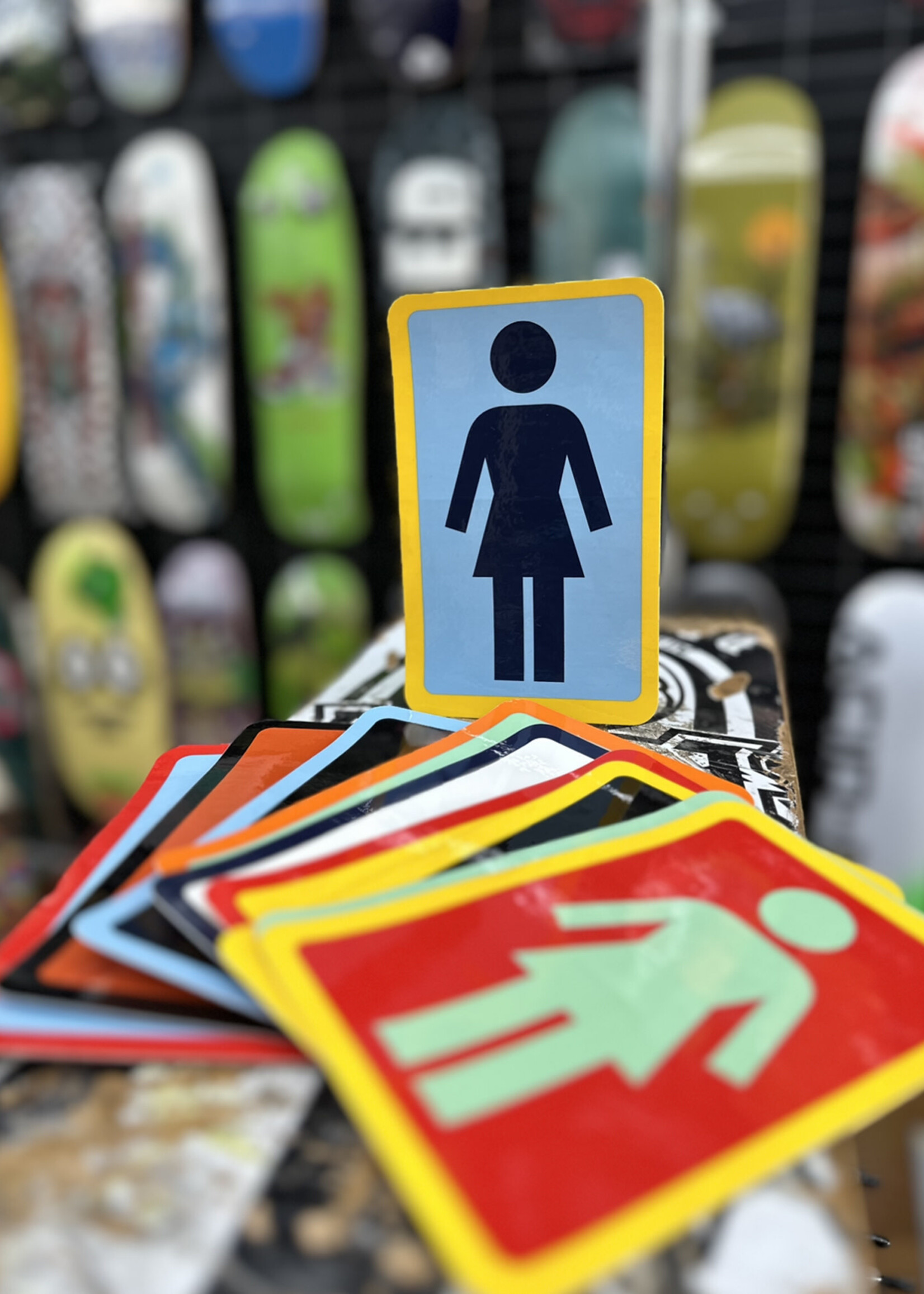 Girl Skateboards GIRL - OG Sticker - 6"