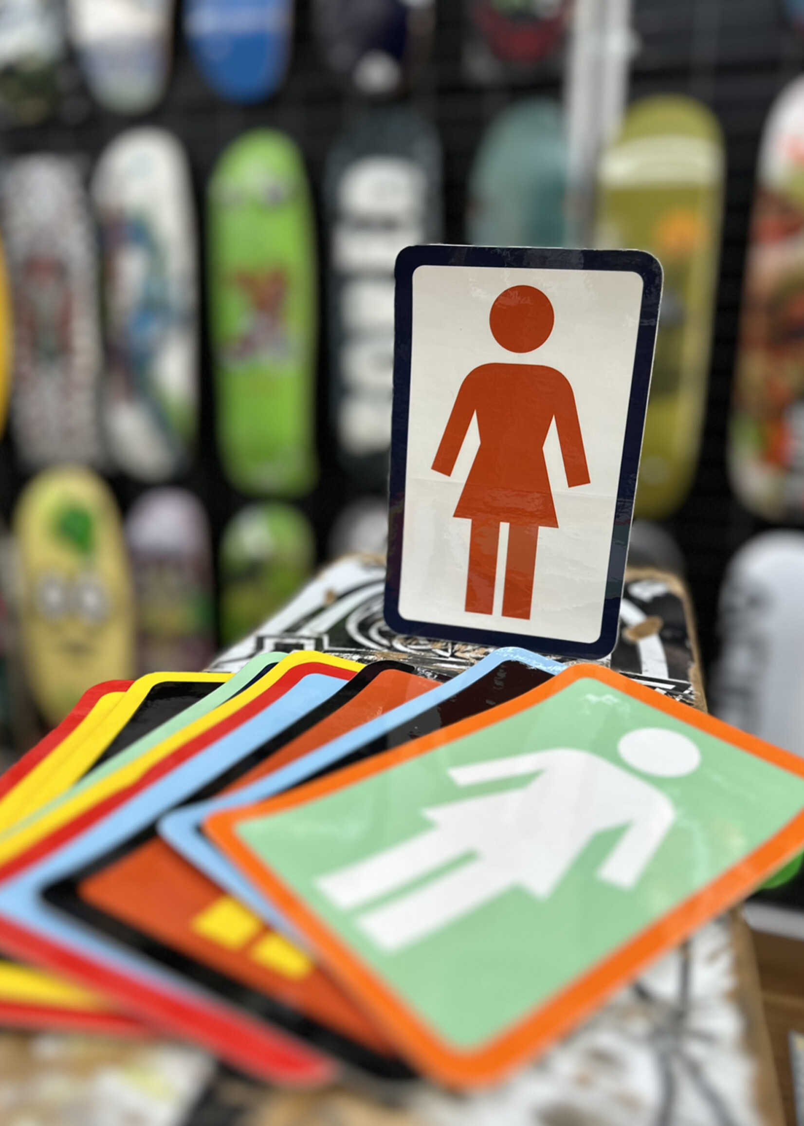 Girl Skateboards GIRL - OG Sticker - 6"