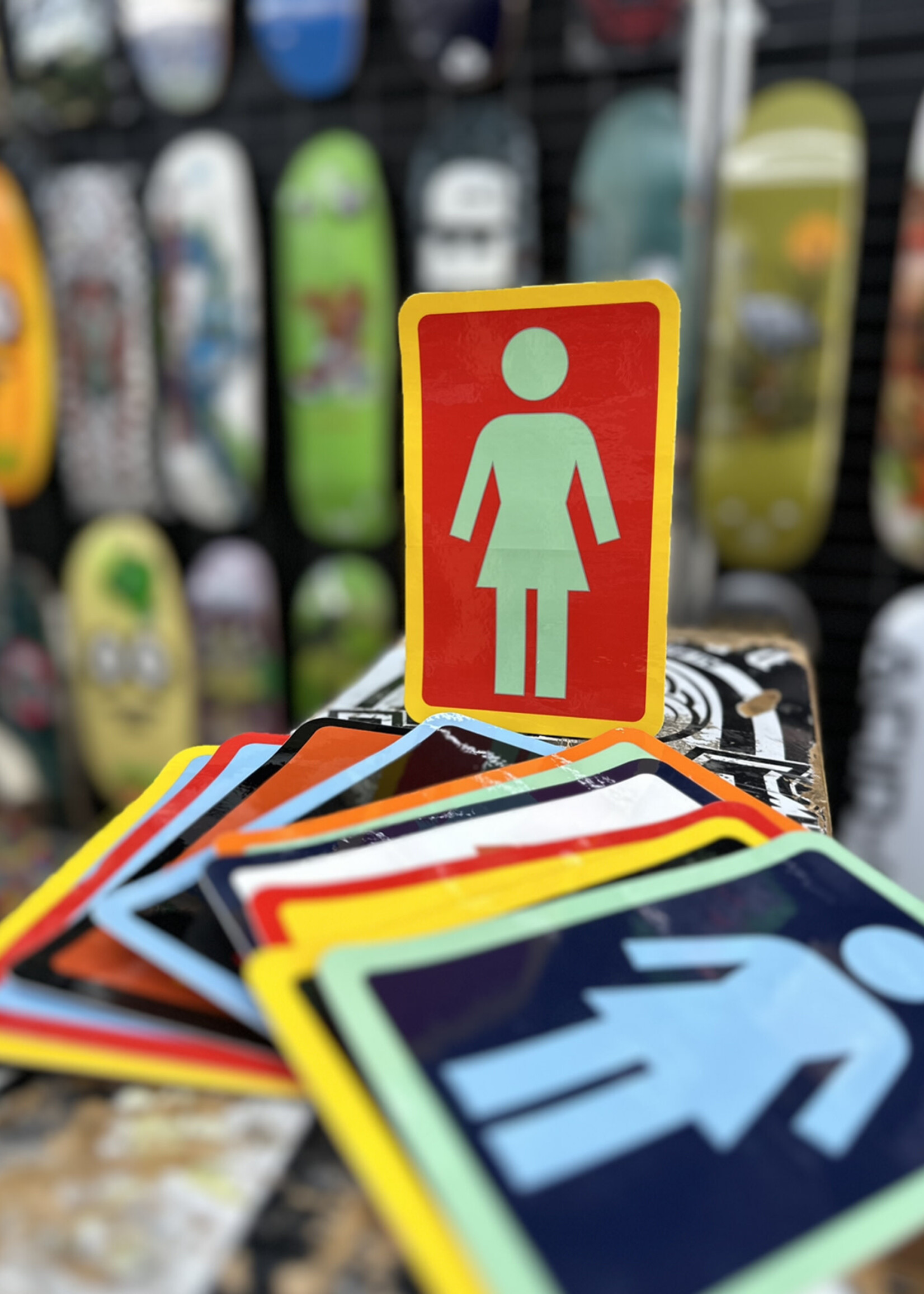 Girl Skateboards GIRL - OG Sticker - 6"