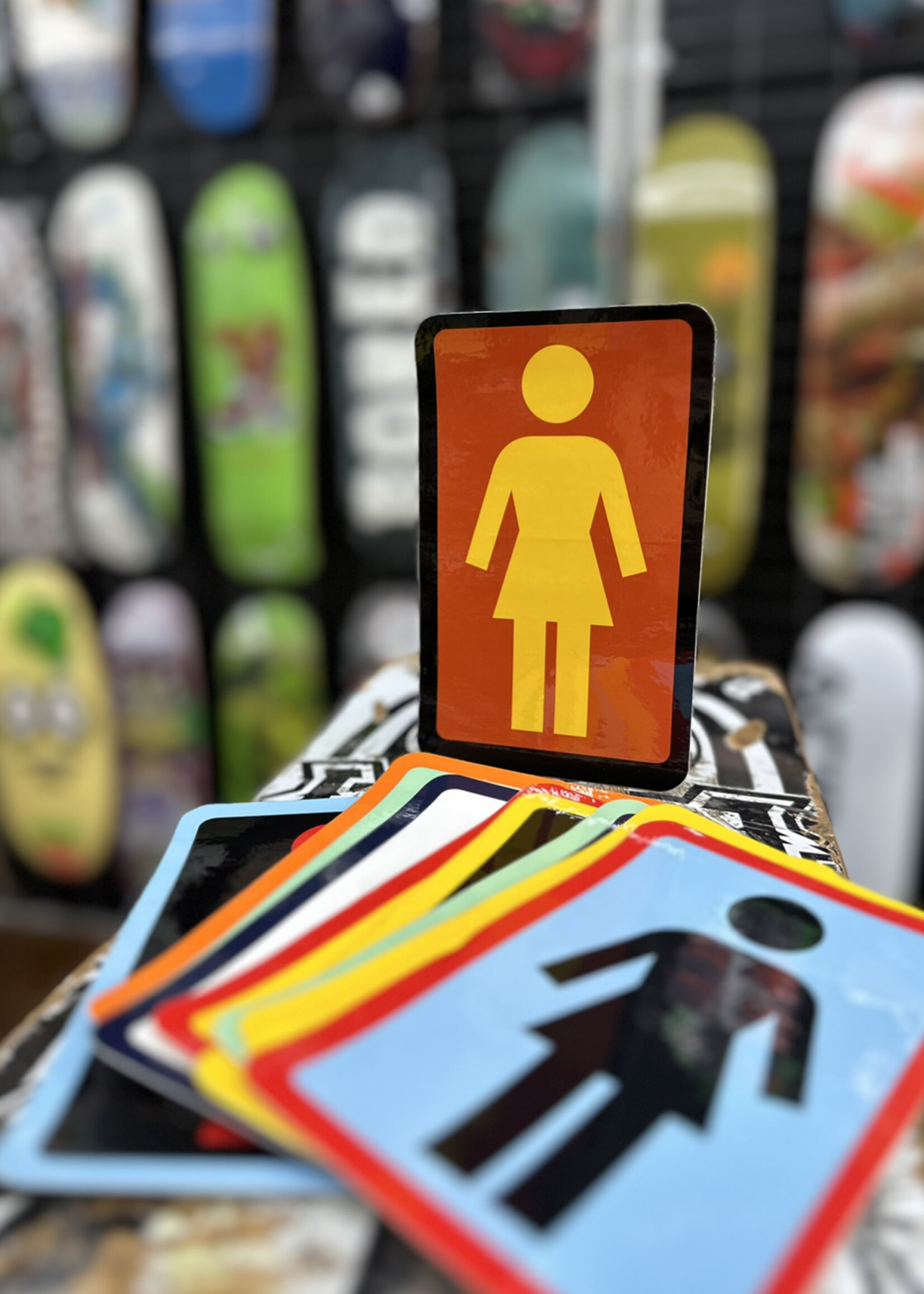 Girl Skateboards GIRL - OG Sticker - 6"