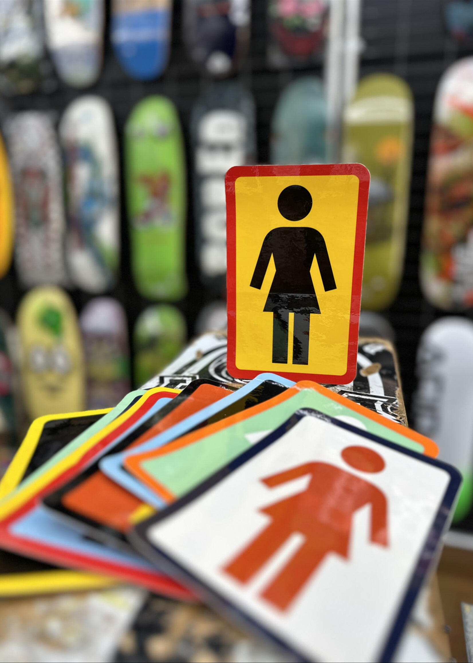 Girl Skateboards GIRL - OG Sticker - 6"