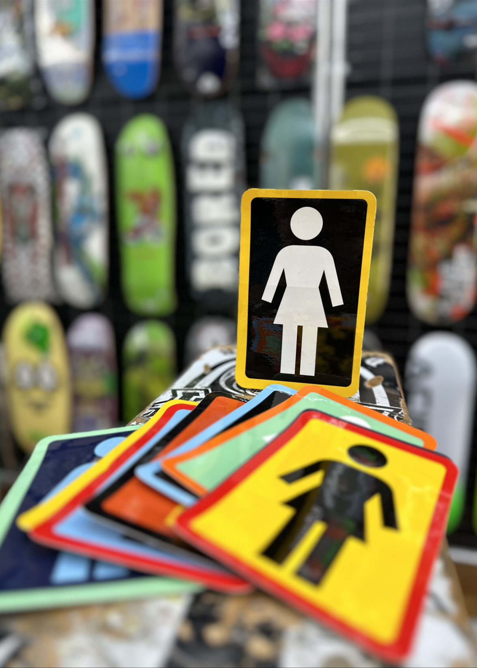 Girl Skateboards GIRL - OG Sticker - 6"