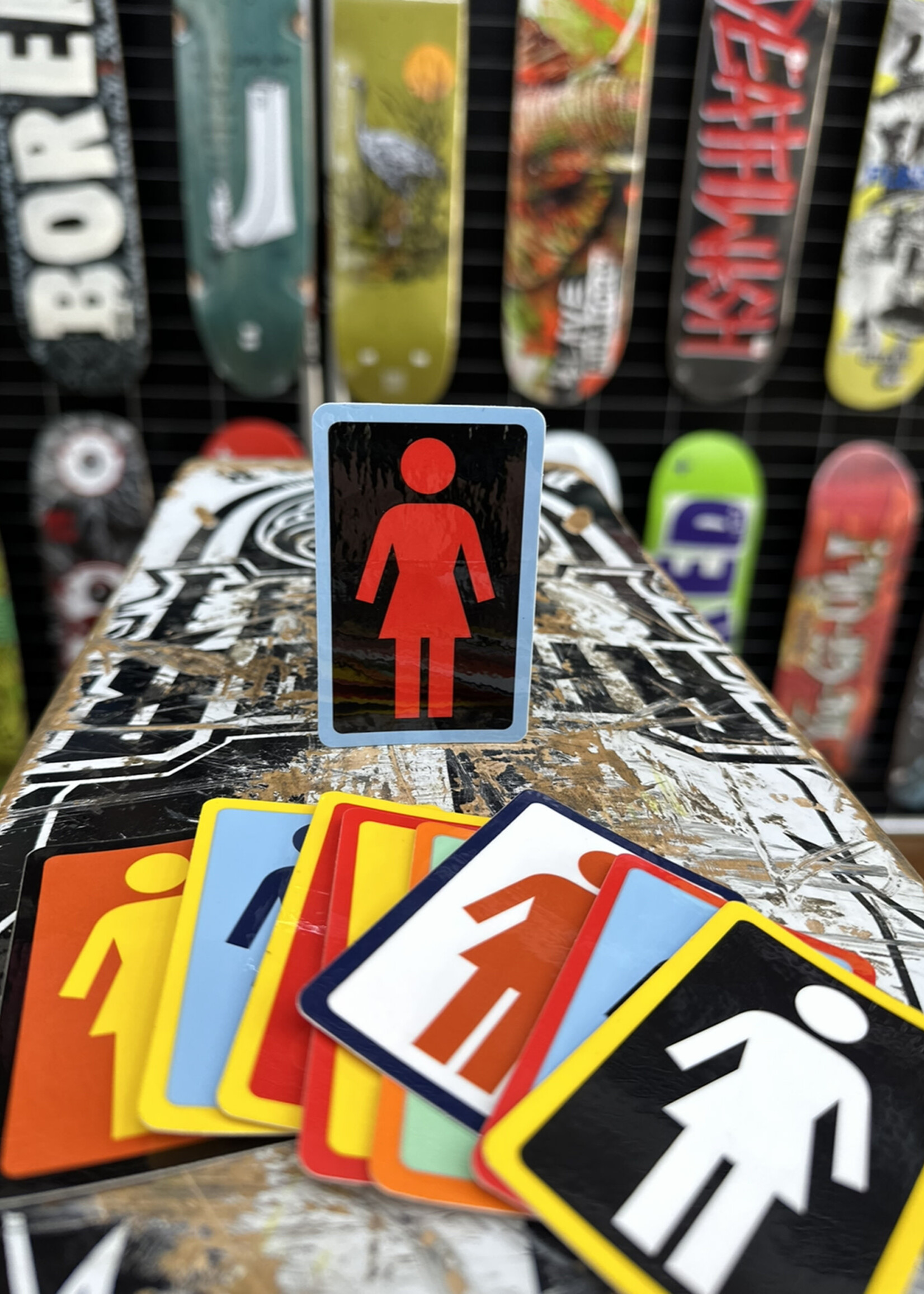Girl Skateboards GIRL - OG Sticker - 3"