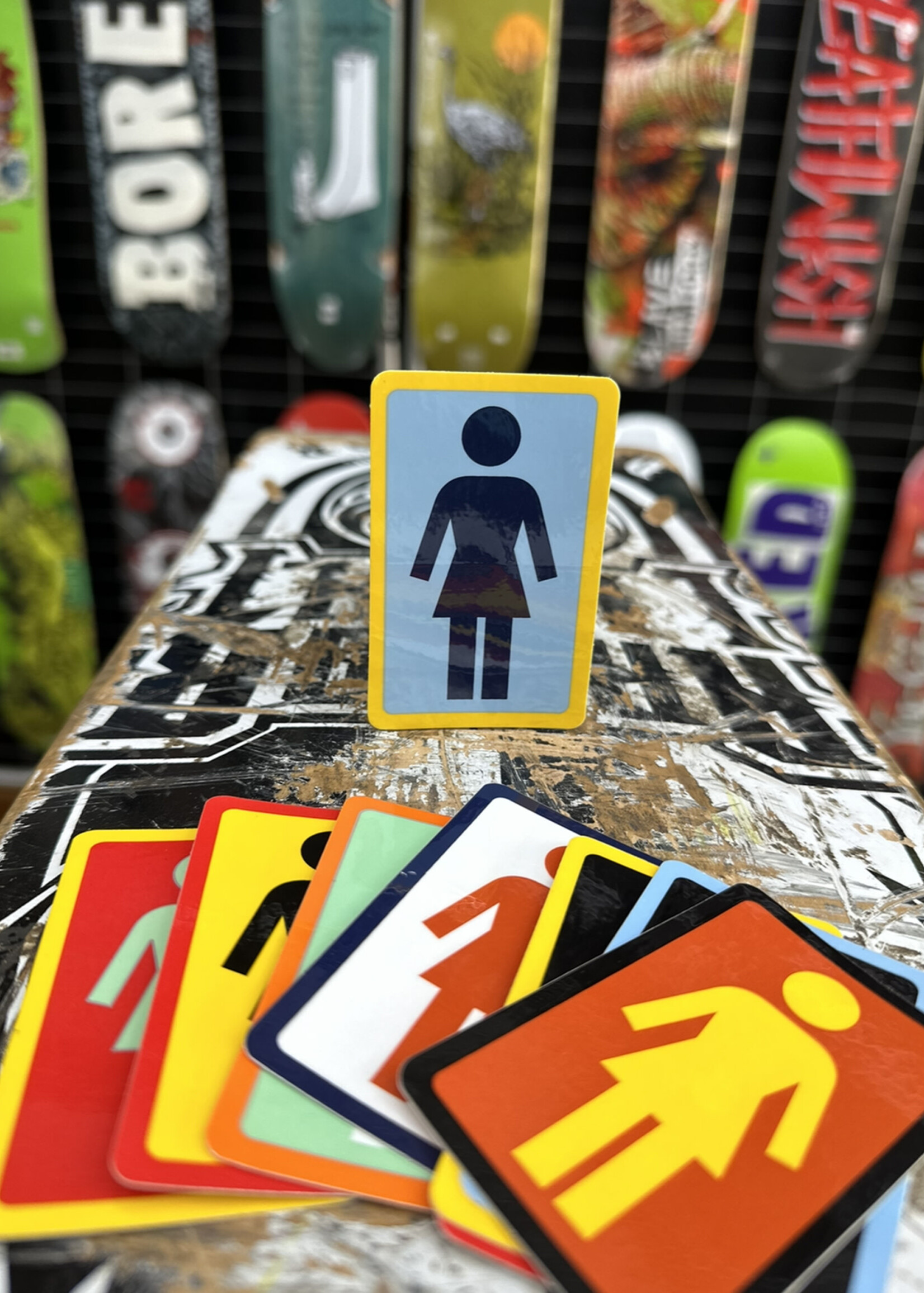 Girl Skateboards GIRL - OG Sticker - 3"