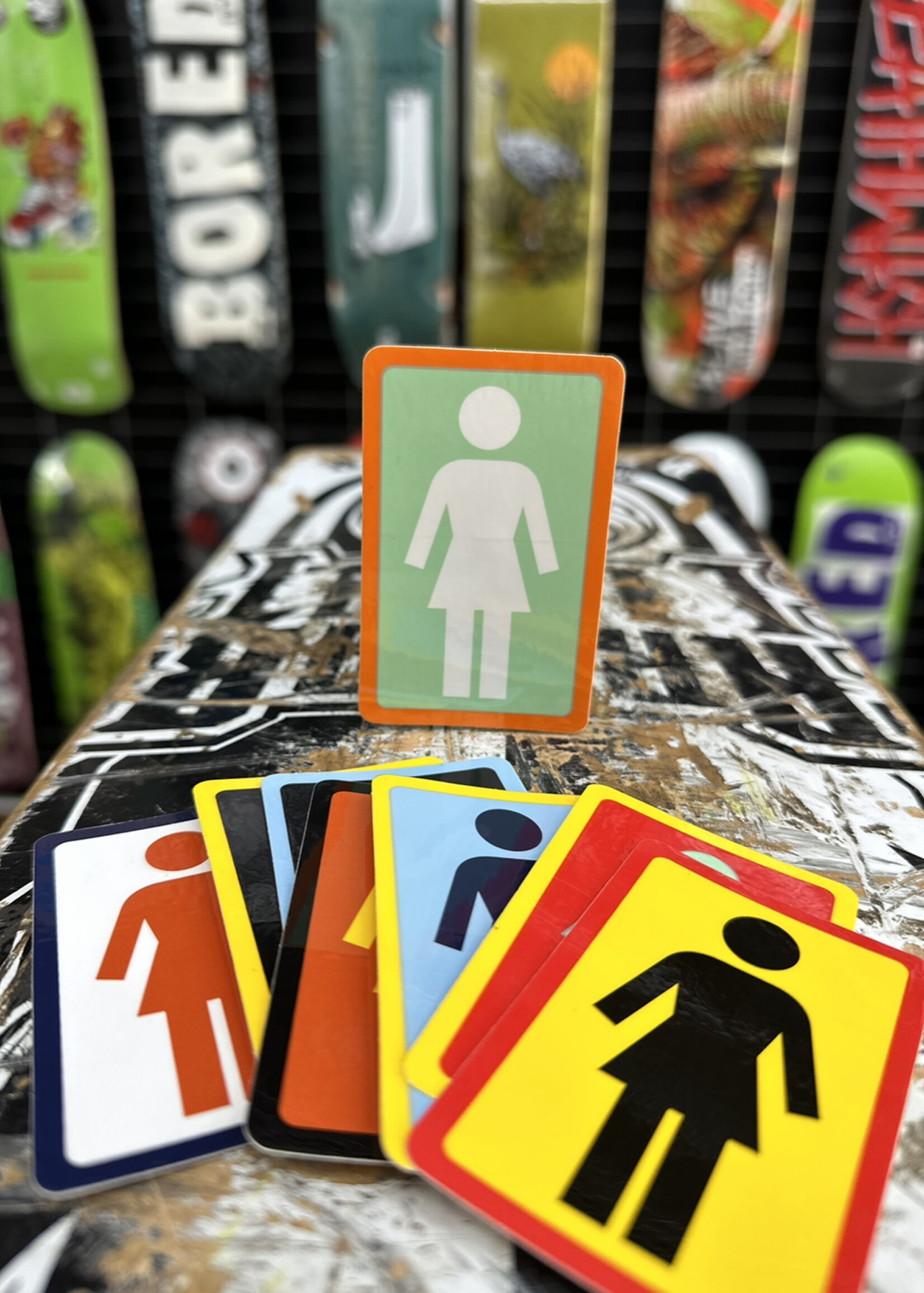 Girl Skateboards GIRL - OG Sticker - 3"