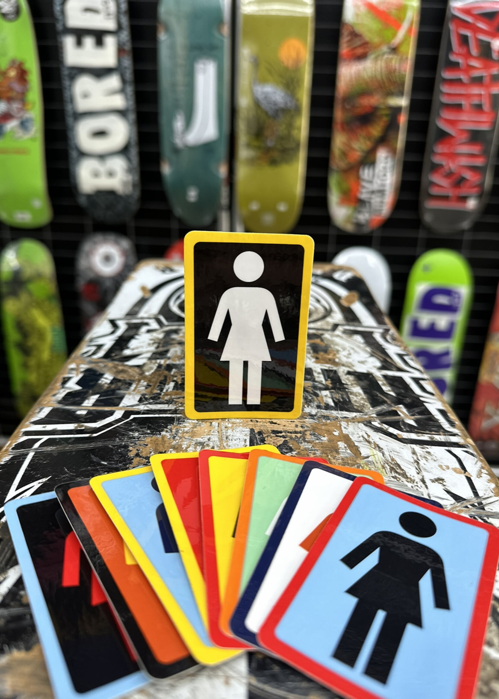 Girl Skateboards GIRL - OG Sticker - 3"