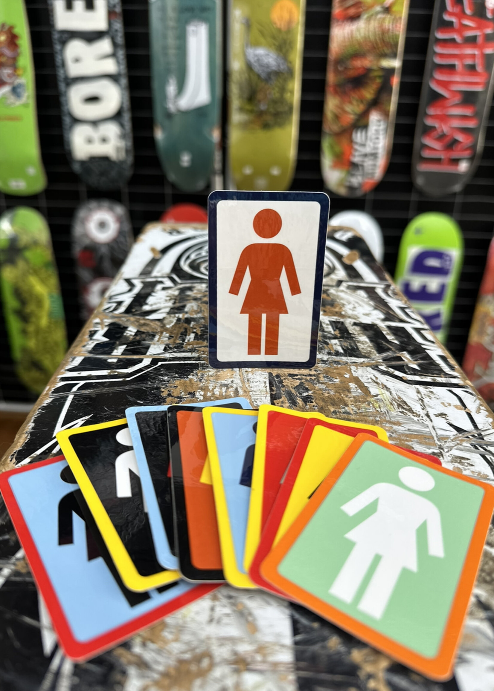 Girl Skateboards GIRL - OG Sticker - 3"