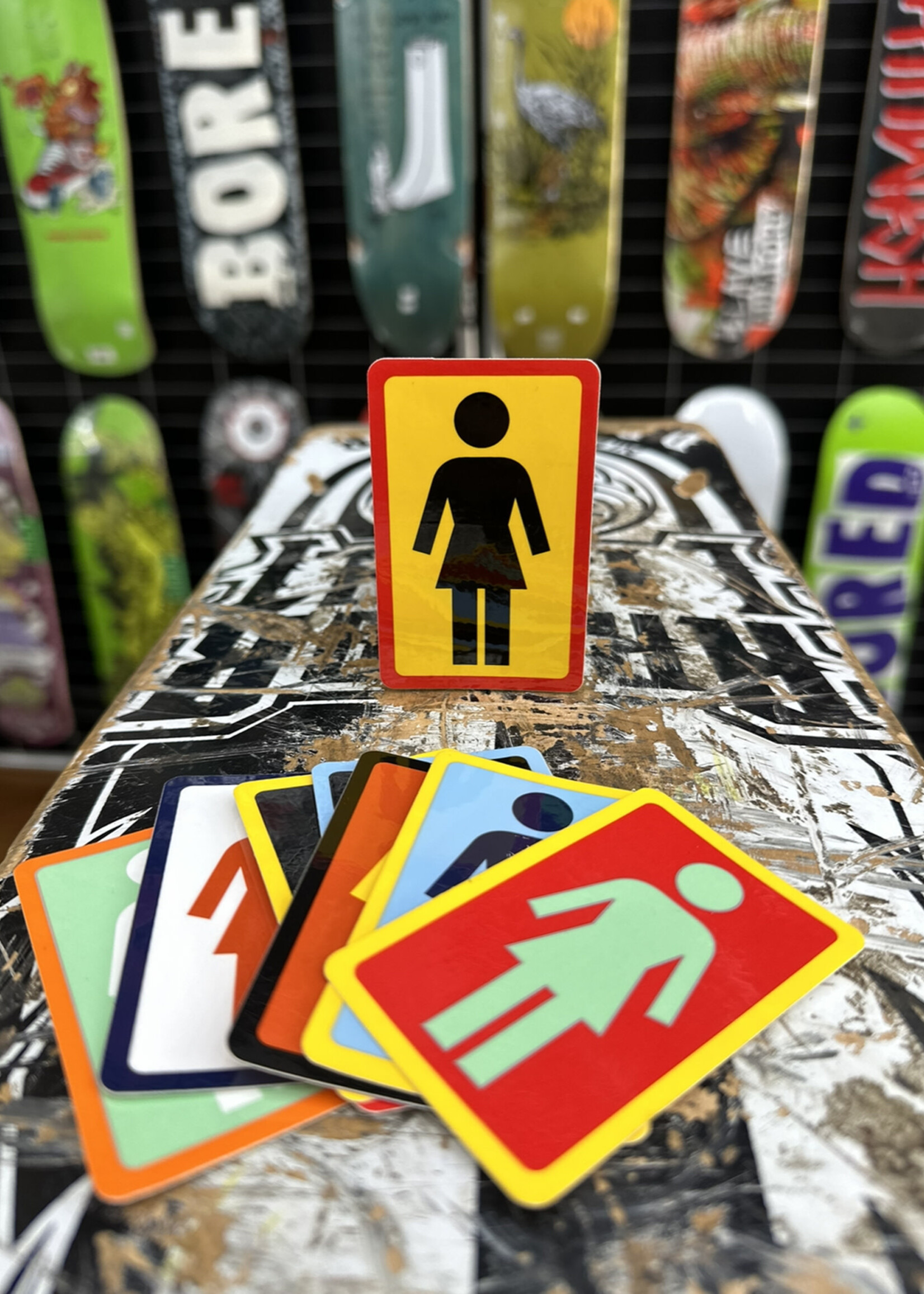 Girl Skateboards GIRL - OG Sticker - 3"