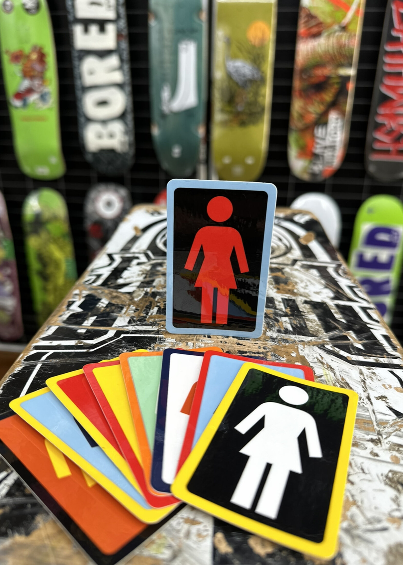 Girl Skateboards GIRL - OG Sticker - 3"