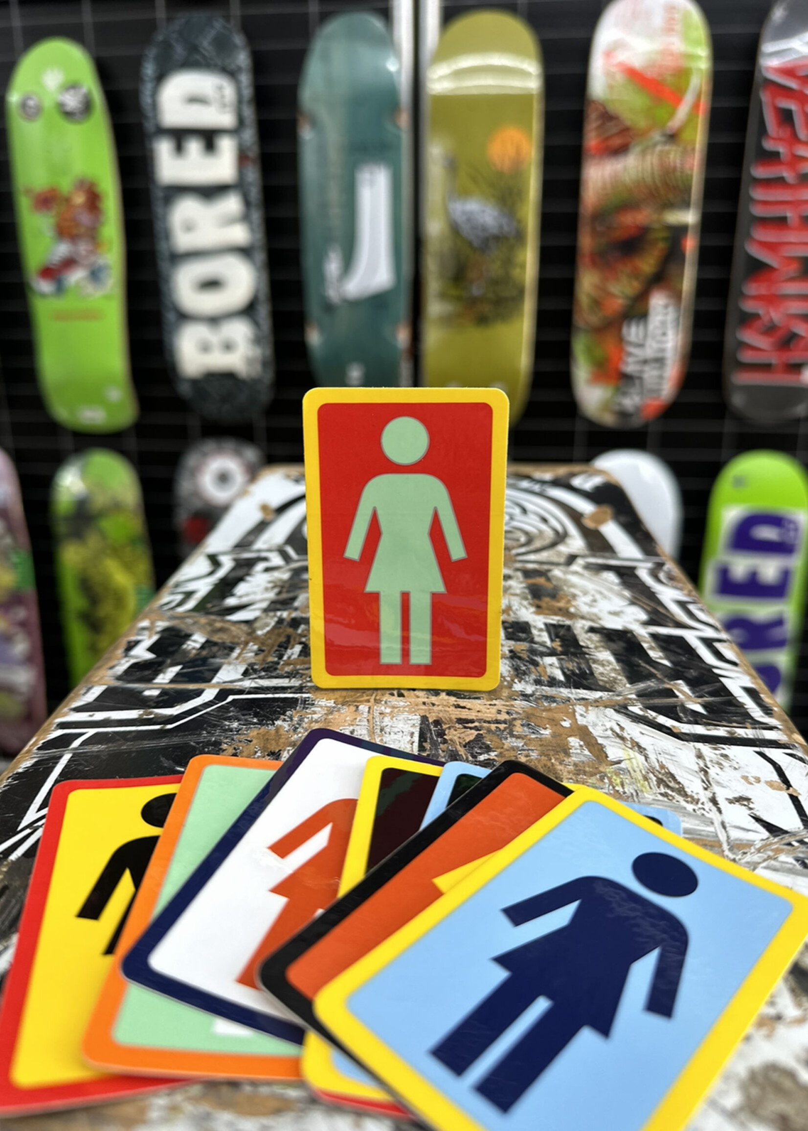 Girl Skateboards GIRL - OG Sticker - 3"