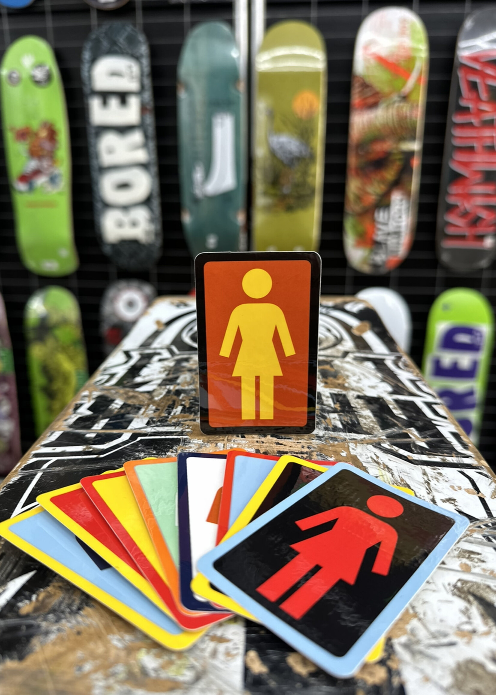 Girl Skateboards GIRL - OG Sticker - 3"