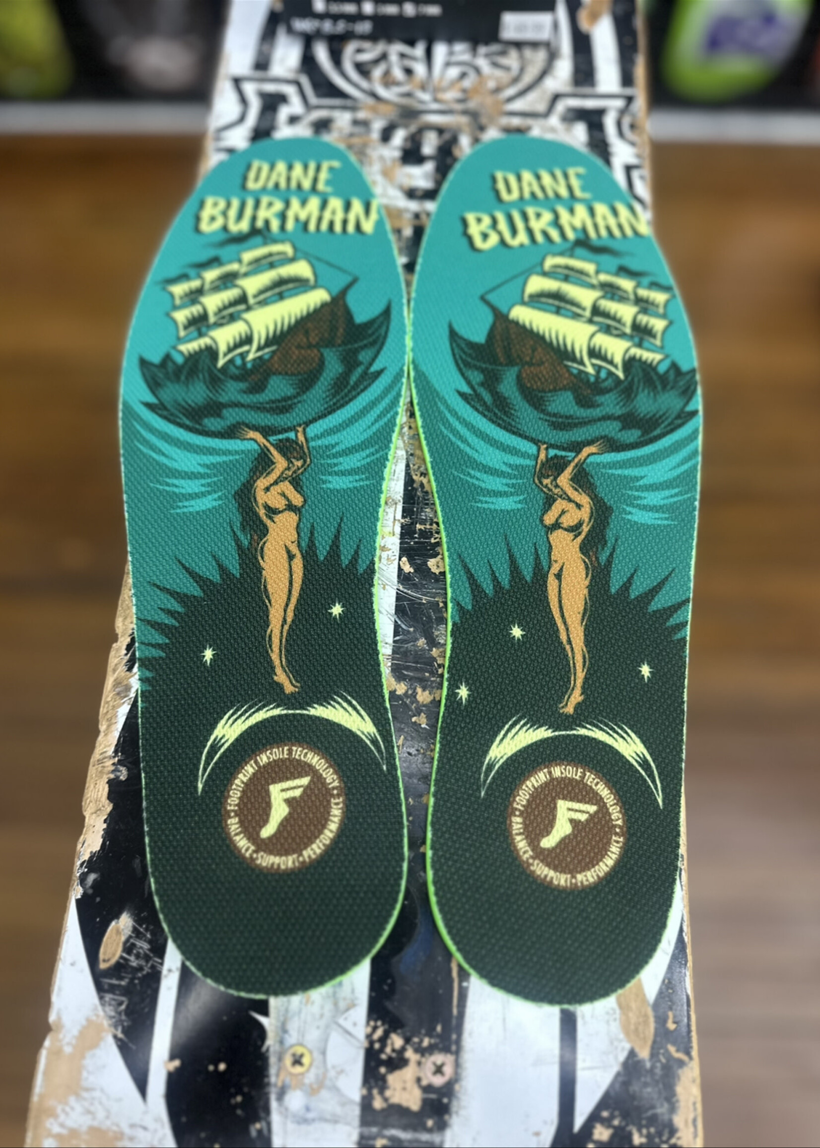 Footprint FOOTPRINT - FP King Foam Flat High 7mm Dane Burman Atlas Insoles