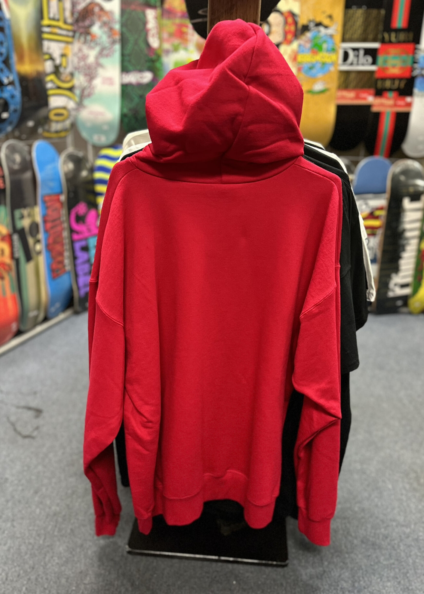 Thrasher THRASHER - Godzilla Hoodie Red