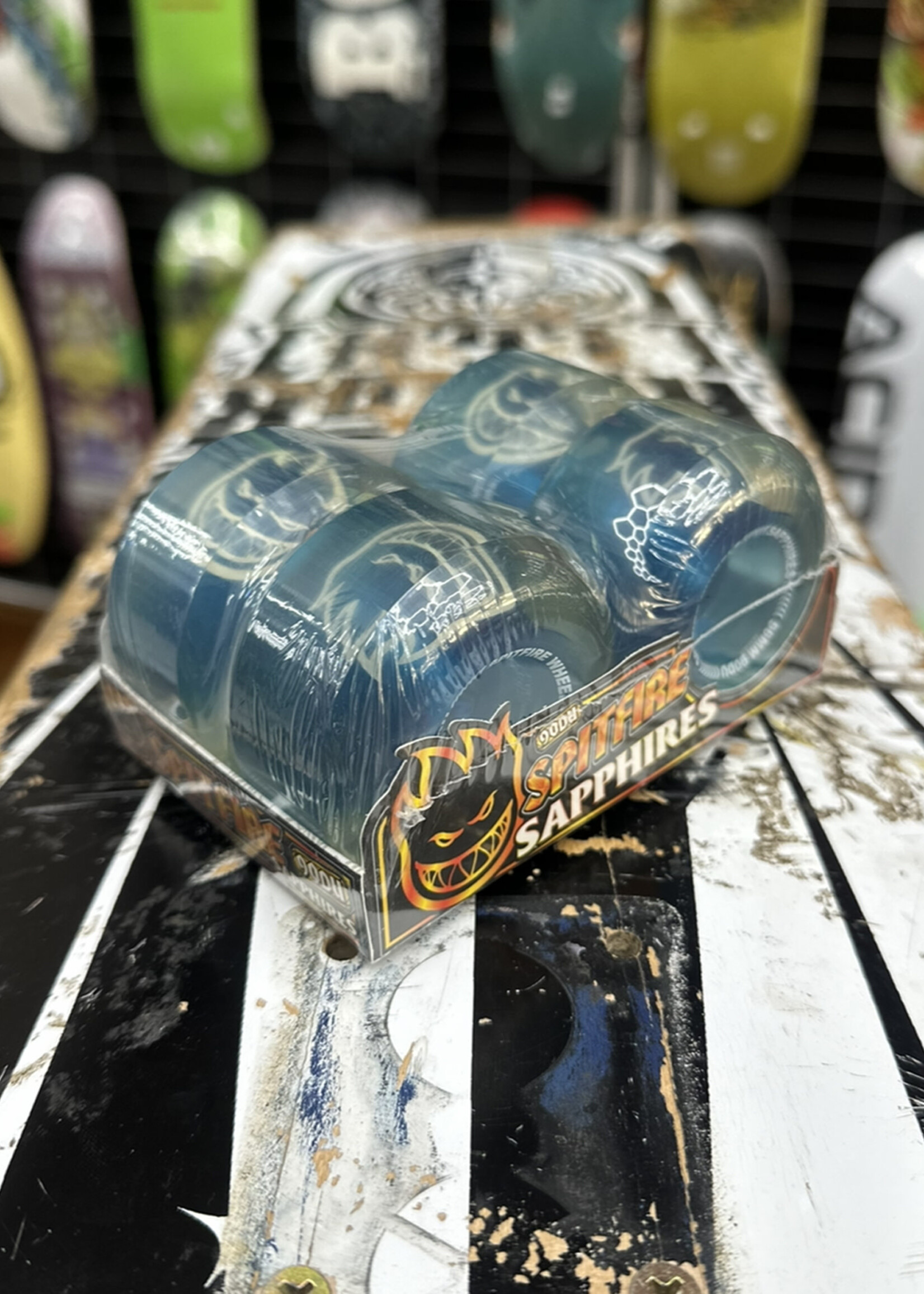 Spitfire Wheels SPITFIRE WHEELS - Sapphire Blue - 90a/101a 56mm