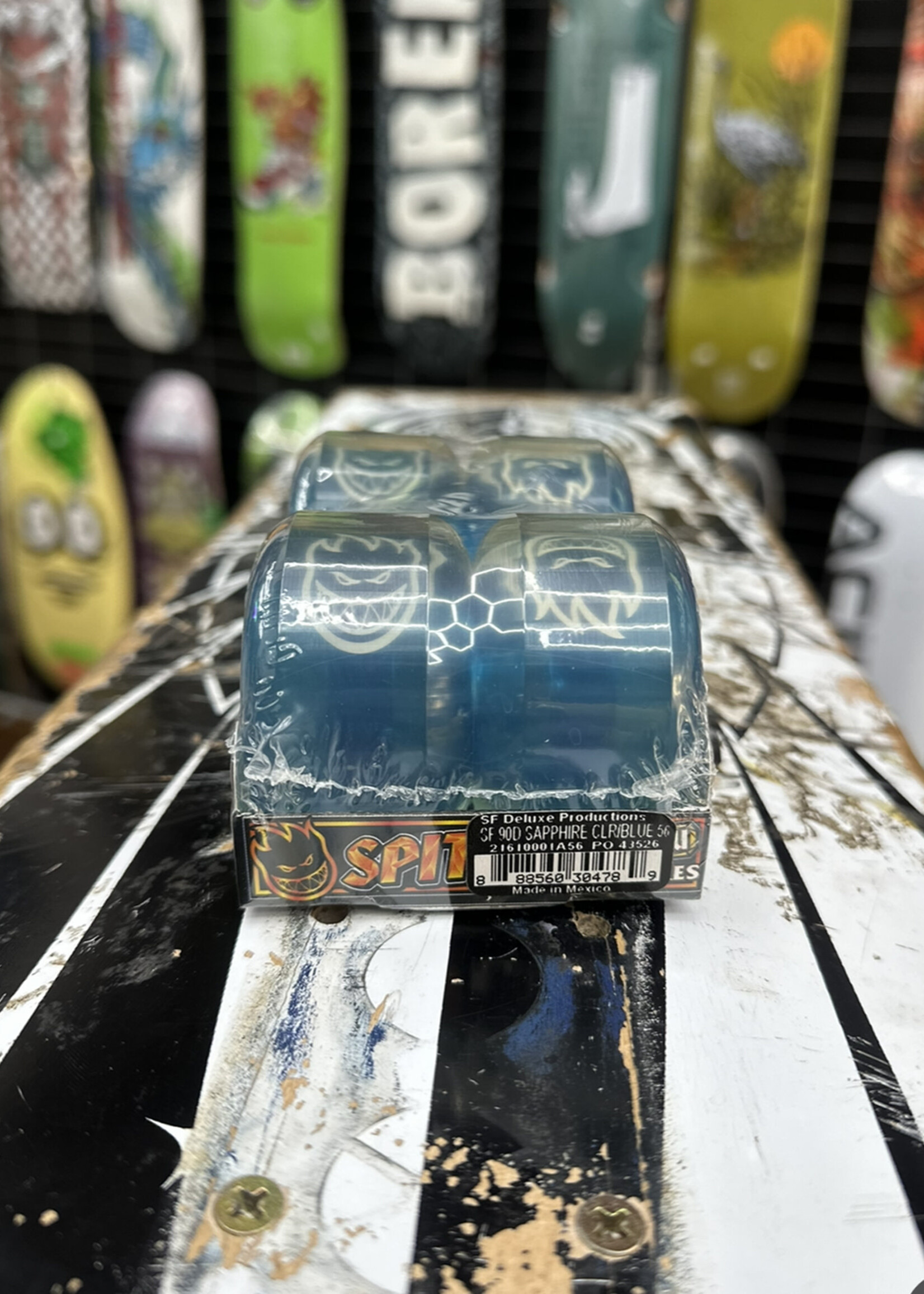 Spitfire Wheels SPITFIRE WHEELS - Sapphire Blue - 90a/101a 56mm