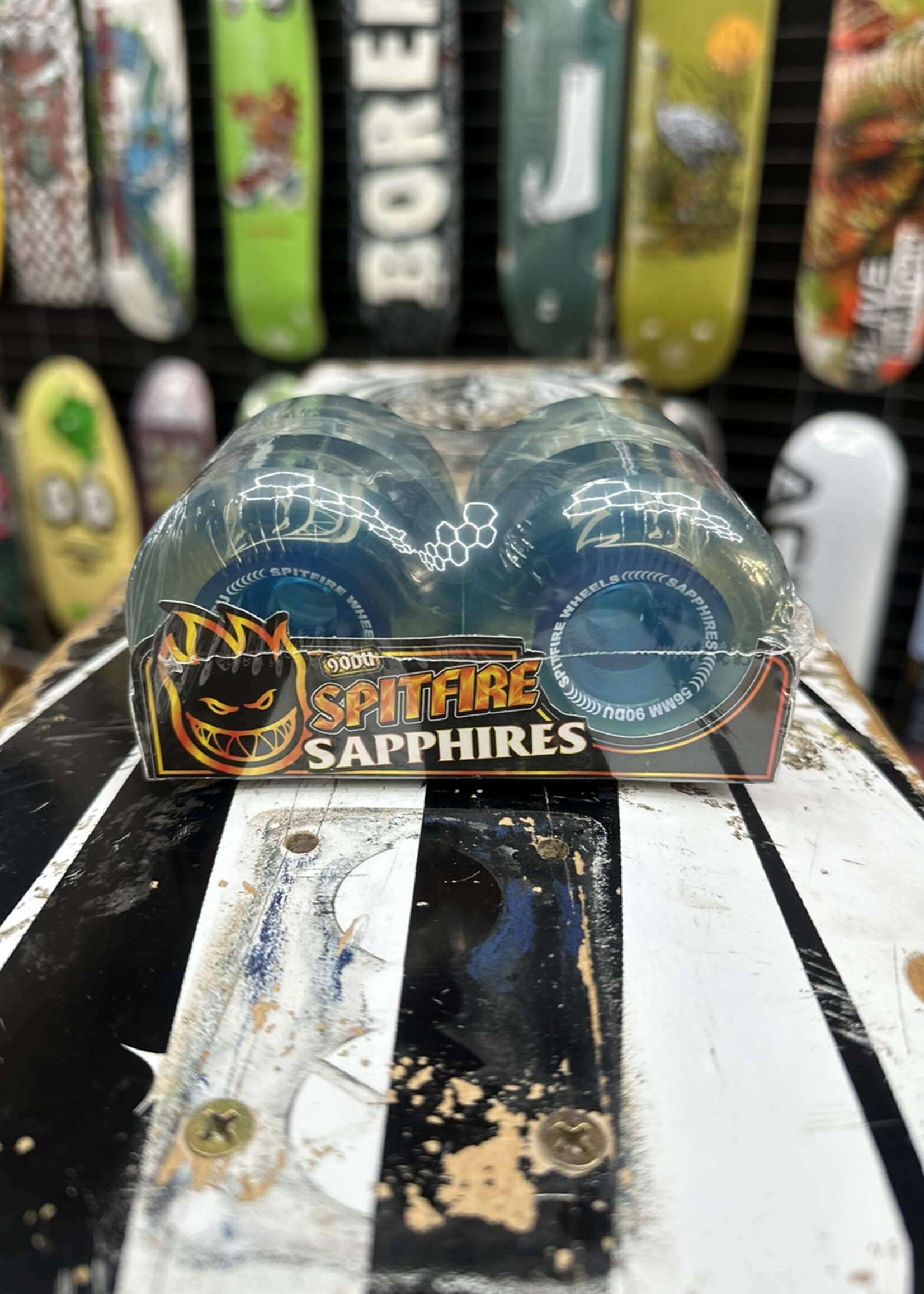 Spitfire Wheels SPITFIRE WHEELS - Sapphire Blue - 90a/101a 56mm