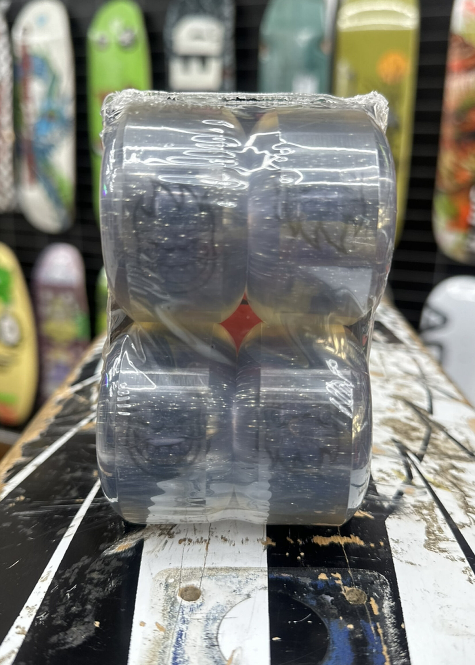 Spitfire Wheels SPITFIRE WHEELS - Sapphire Blue/Glitter Grimple Stix - 90a/101a 56mm