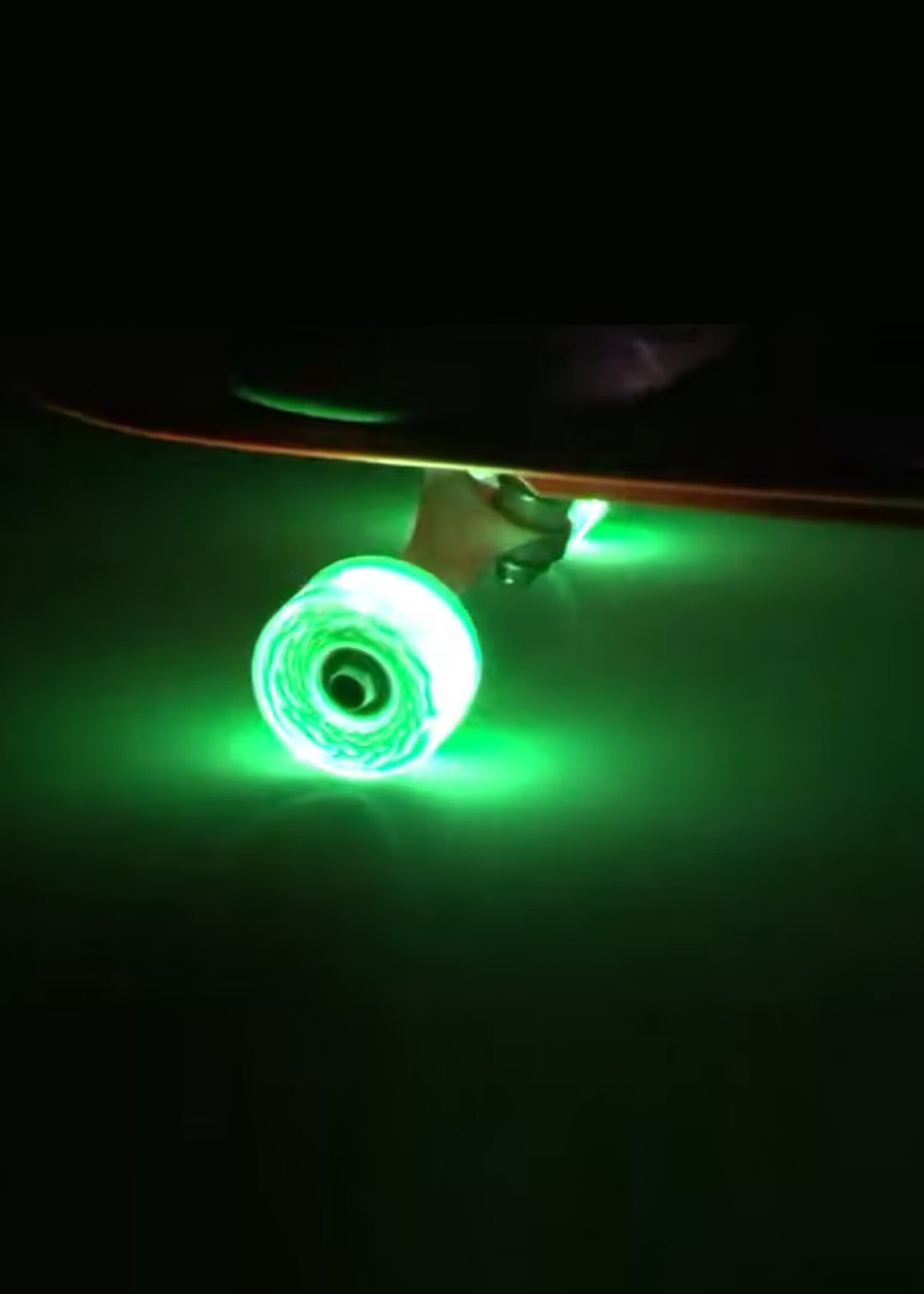Slime Balls SLIME BALLS - Light Ups Green w/Green LED w/Bearings - 78a 60mm