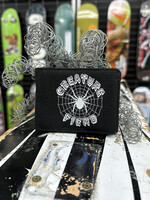 Creature CREATURE - Spider Web Wallet Black