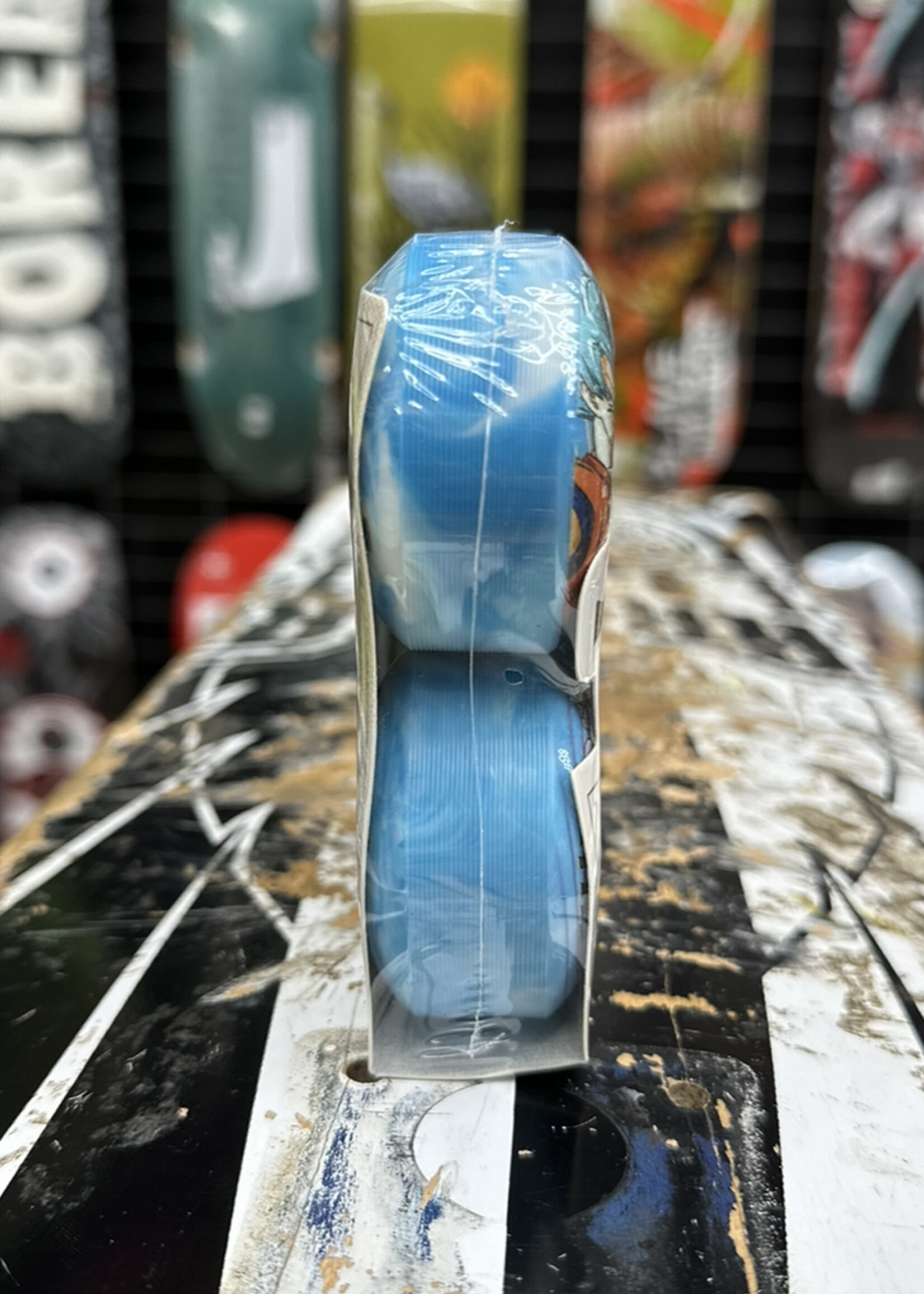 PRIMITIVE PRIMITIVE - Dragon Ball Super Survival Blue/White Swirl Wheels - 101a 52mm