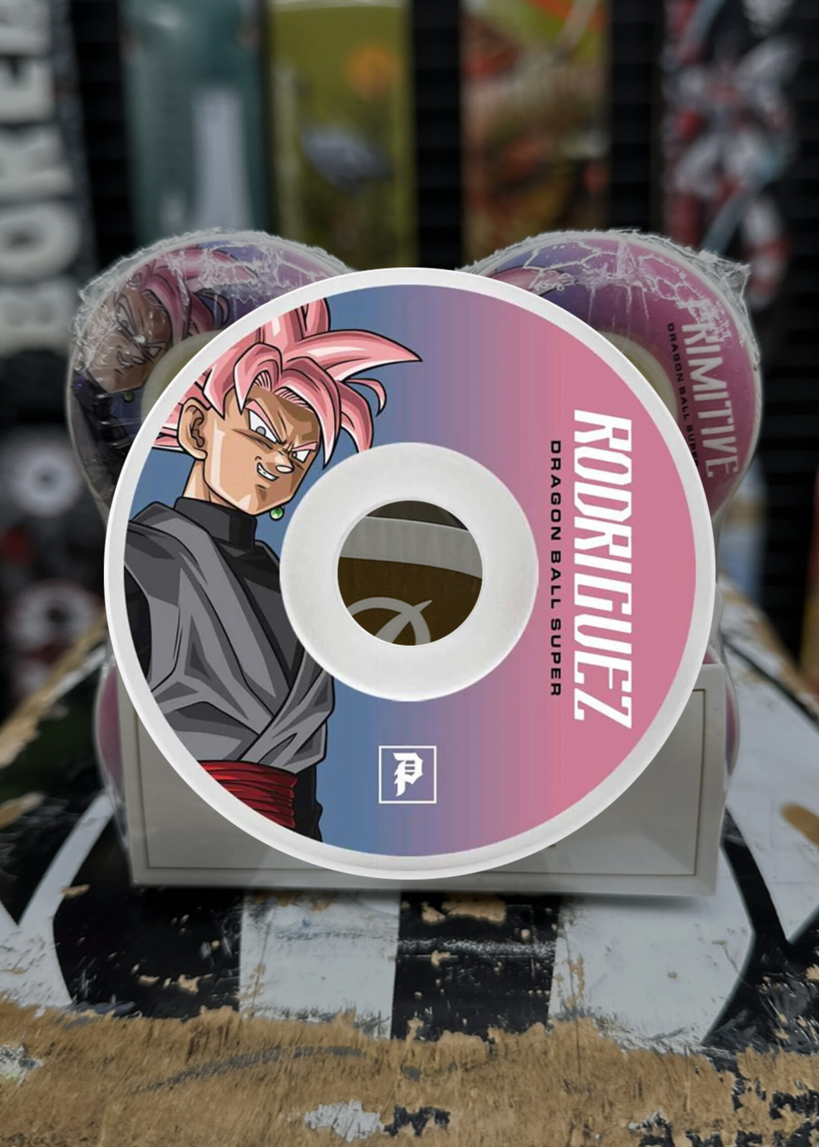 PRIMITIVE PRIMITIVE - Paul Rodriguez Goku Black Wheels - 101a 53mm