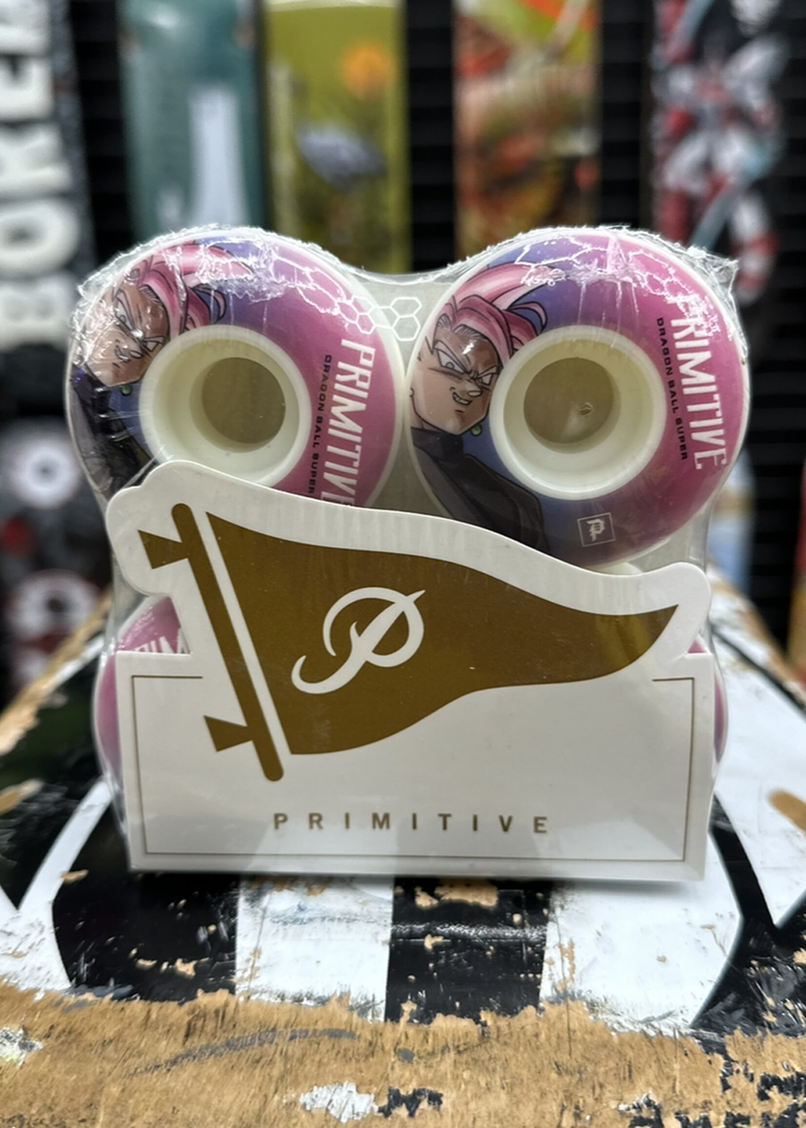 PRIMITIVE PRIMITIVE - Paul Rodriguez Goku Black Wheels - 101a 53mm