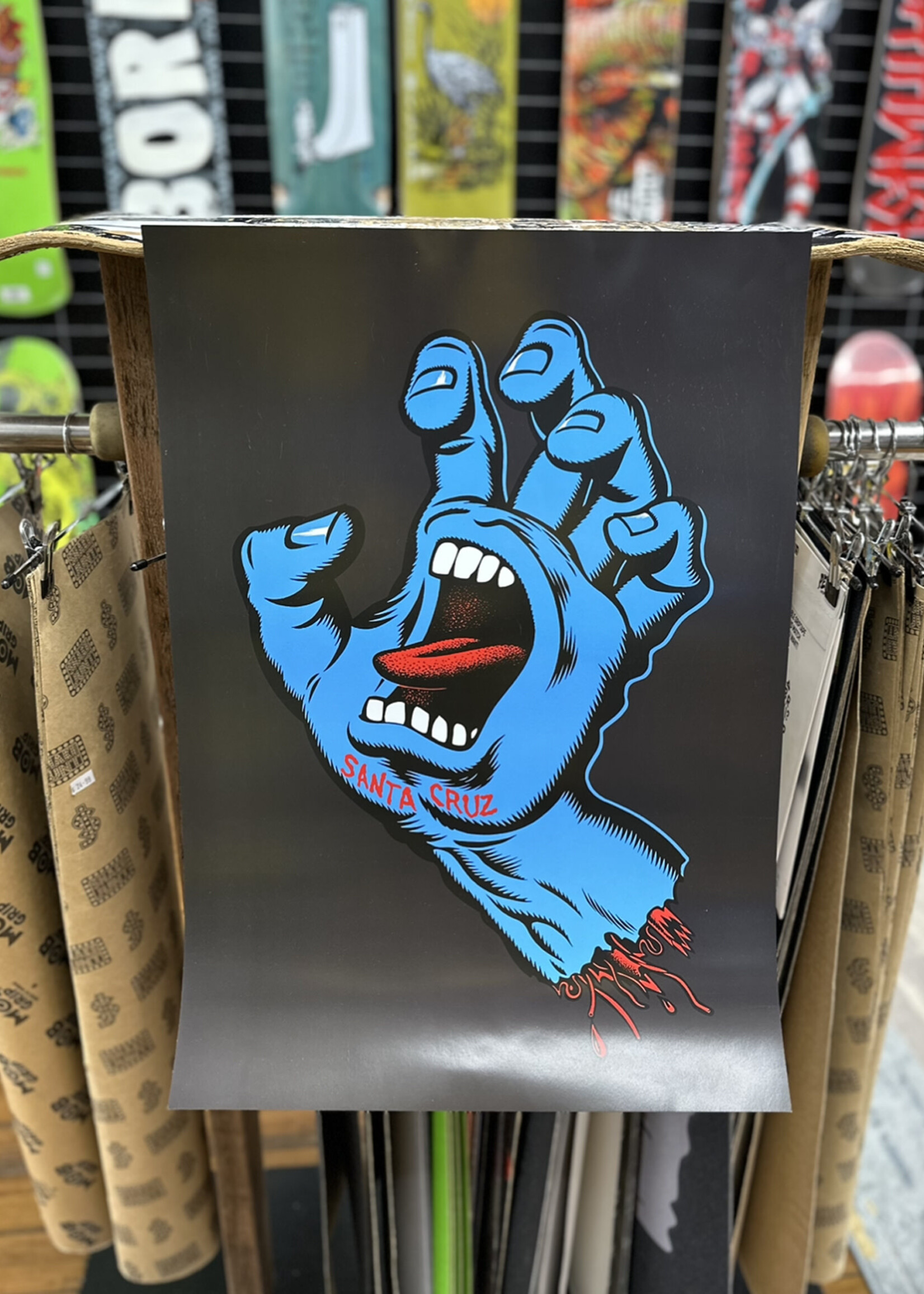 Santa Cruz SANTA CRUZ - Screaming Hand Promo Poster - A2