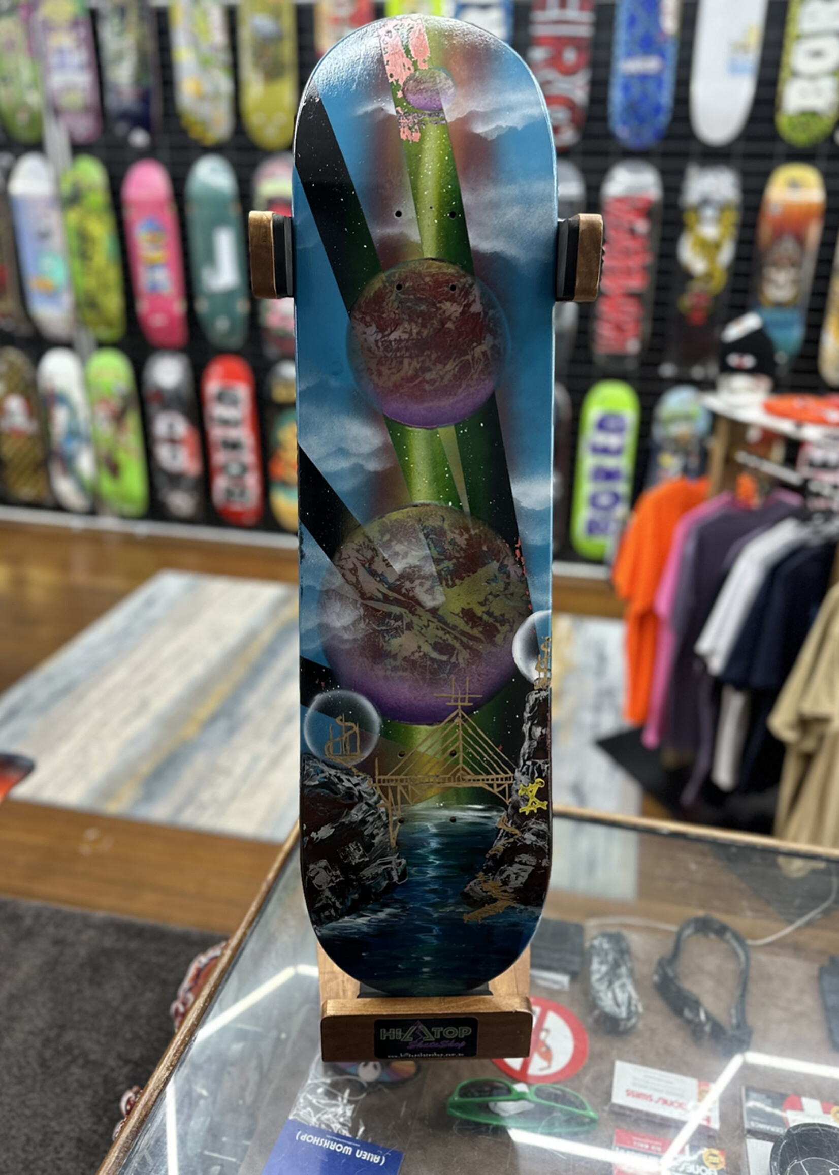 Local Artists LOCAL ARTISTS - Xus D. Demiurge Stripes Of Perception At The Golden Bridge - 8.0"