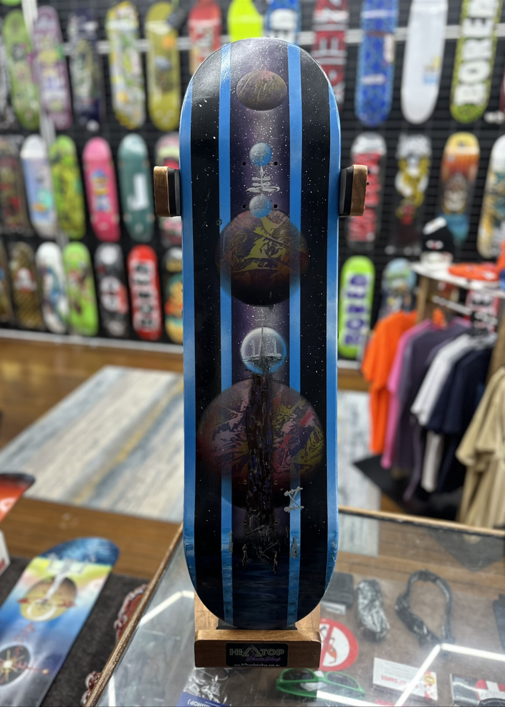 Local Artists LOCAL ARTISTS - Xus D. Demiurge Day Night Shift The Outpost - 8.25"  (Gripped)