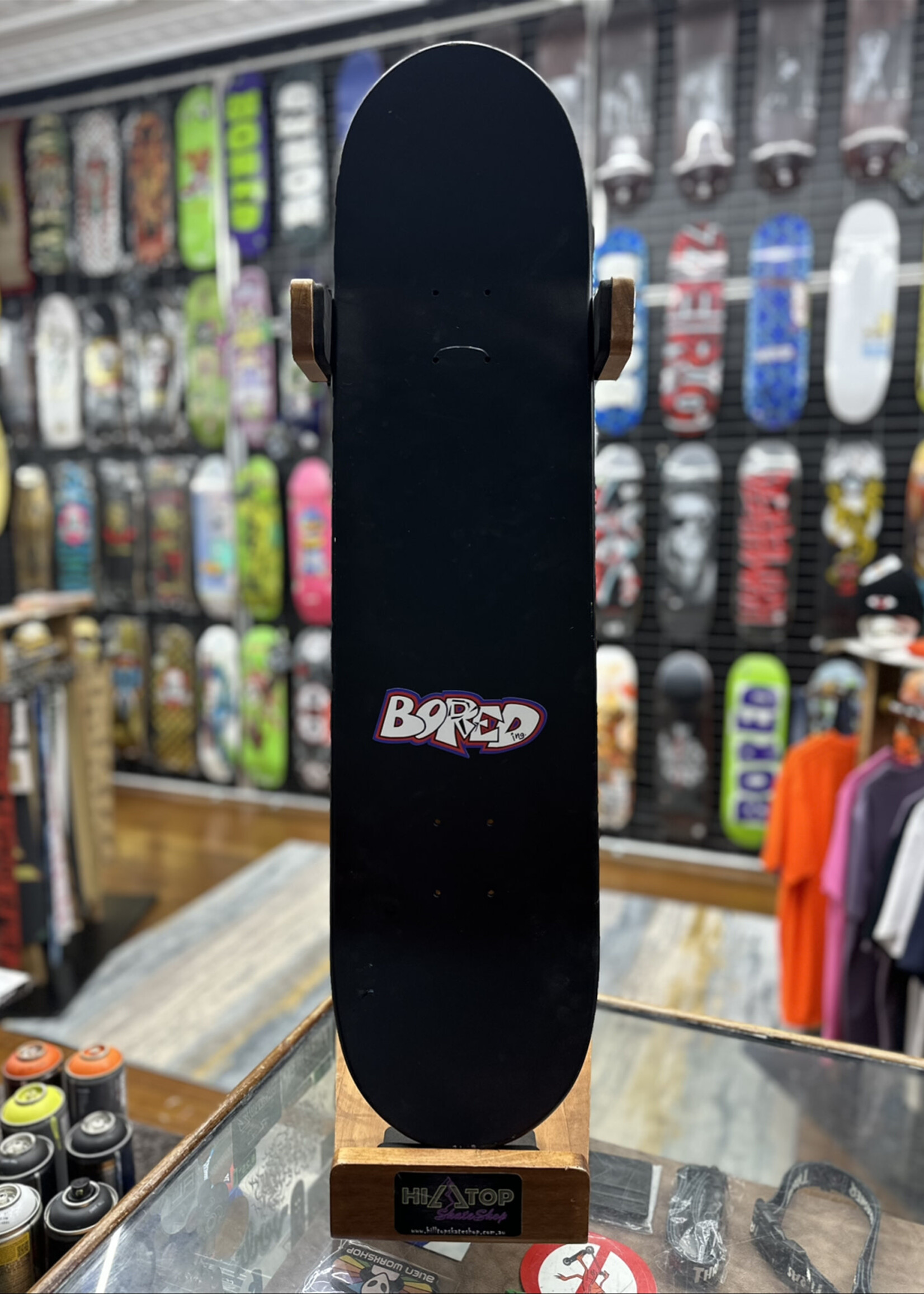 BOREDing. BOREDing. - Tiger Stripes Hand Painted - 8.125"