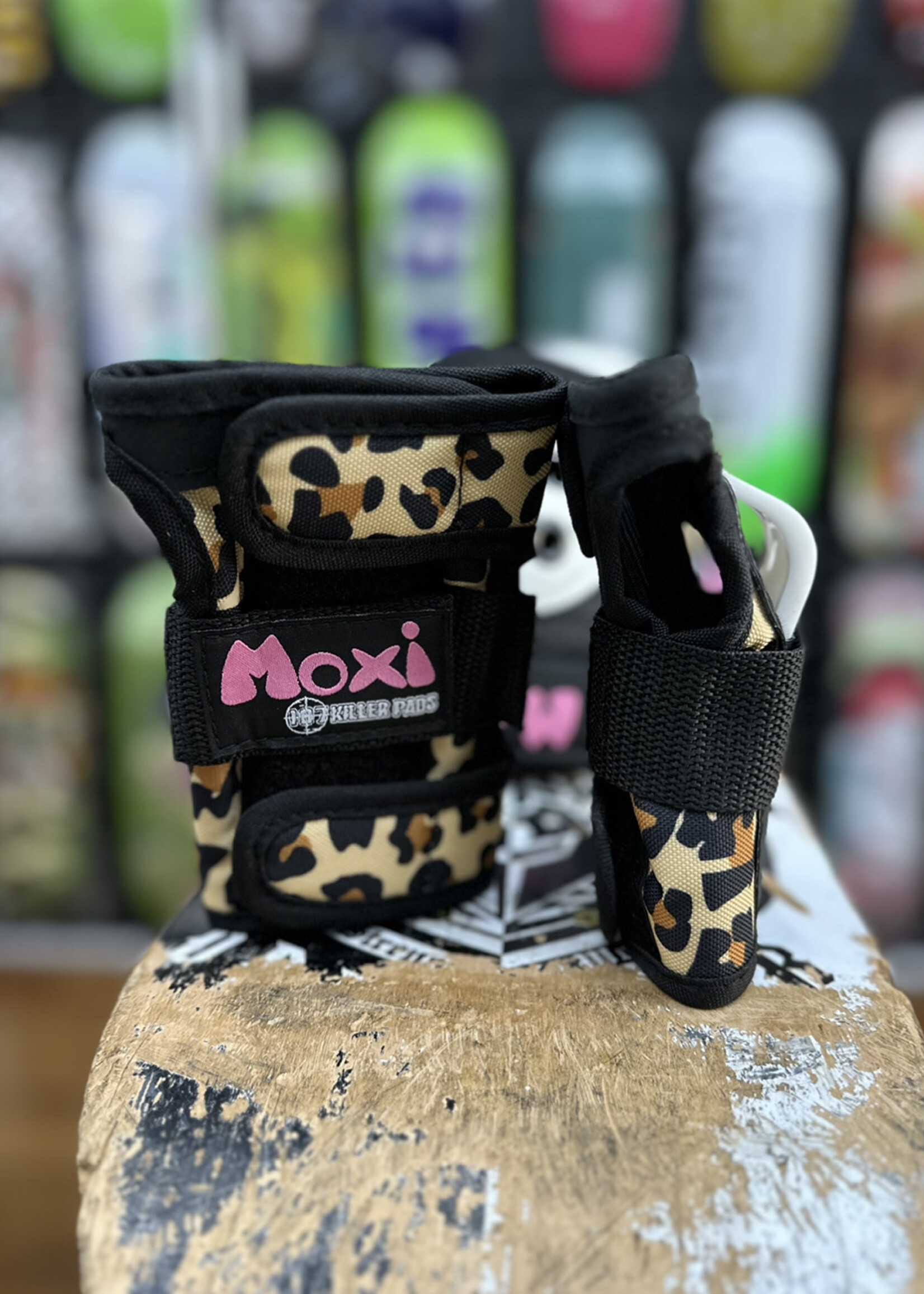 187 KILLER PADS 187  KILLER PADS - Six Pack Moxi Leopard - Small/Medium