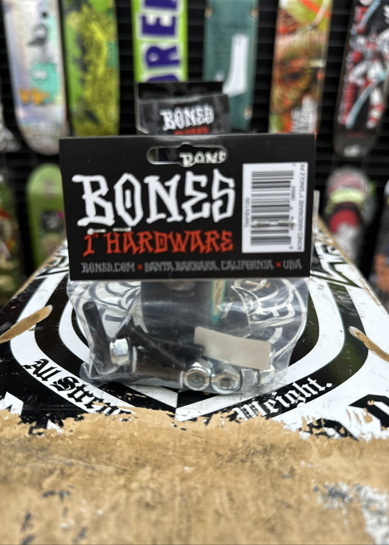 BONES BONES - Hardware Phillips White Heads Bolts - 1"