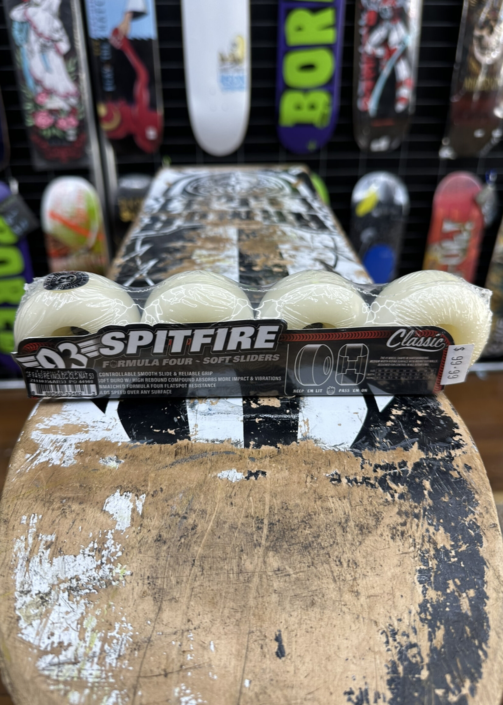 スケートボード Andrew Reynolds Spitfire 53mm 93A スケートボード Andrew Reynolds Spitfire 53mm 93A スピット