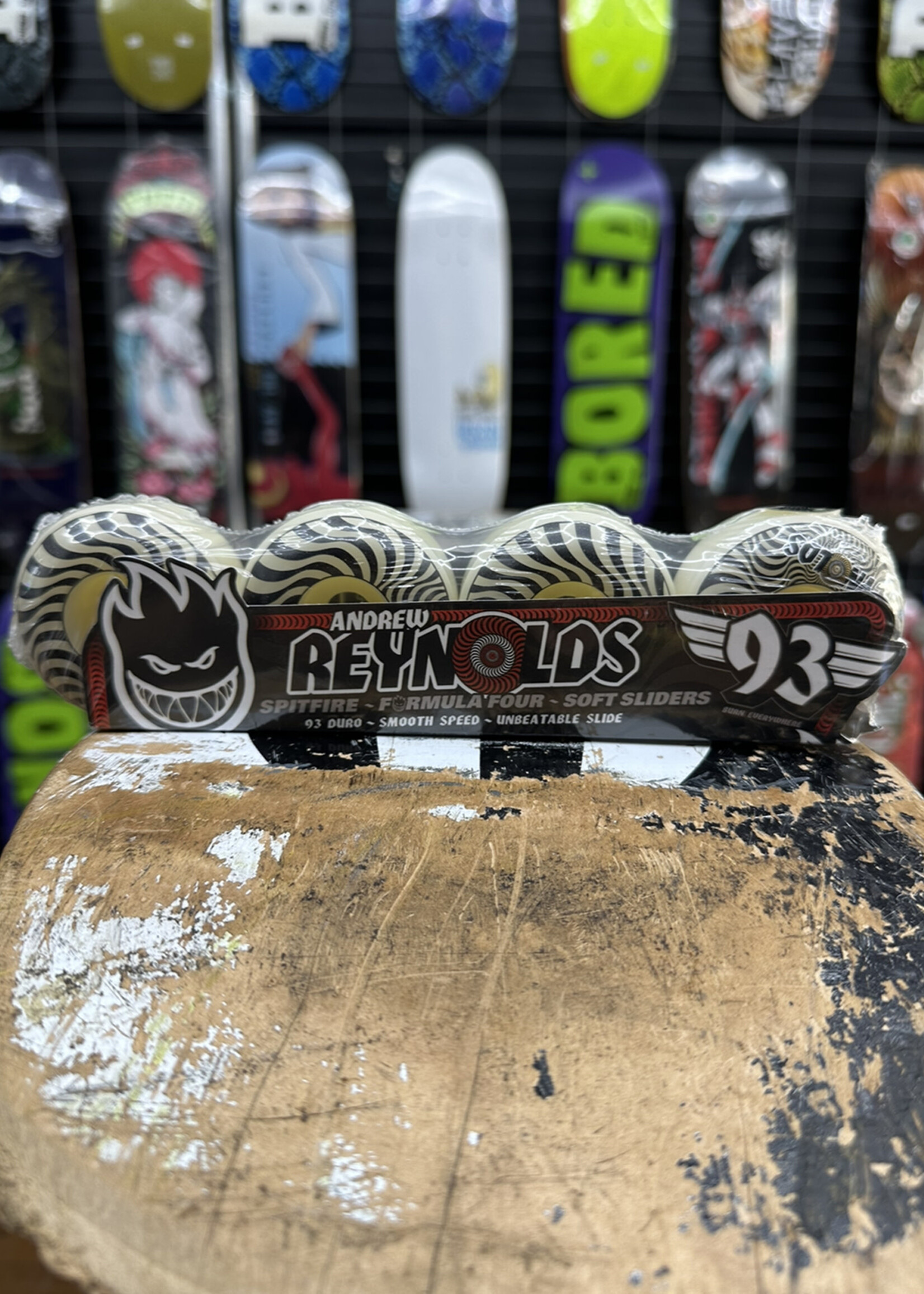 SPITFIRE WHEELS - Formula Four Andrew Reynolds Natural/Black