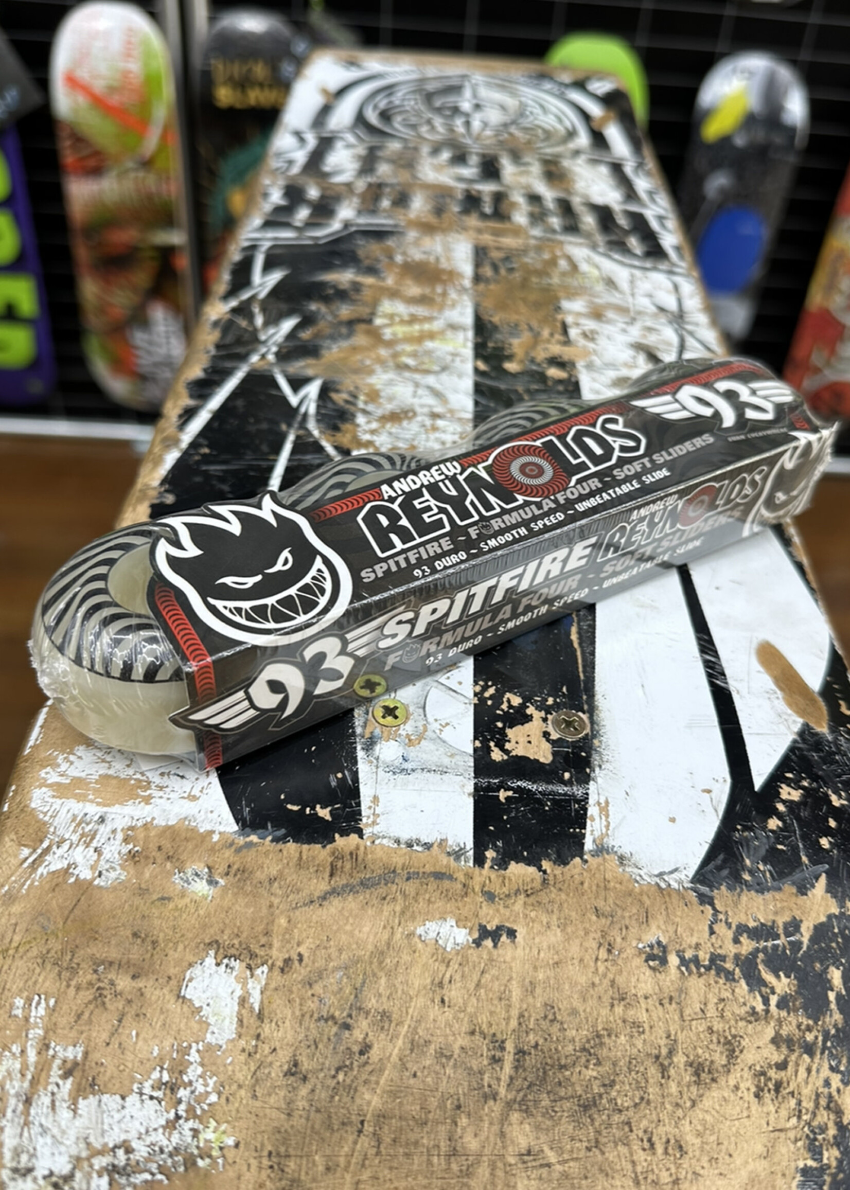 SPITFIRE WHEELS - Formula Four Andrew Reynolds Natural/Black