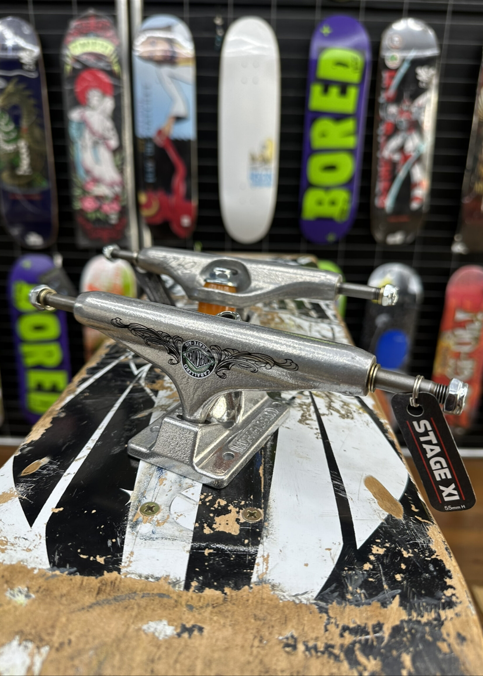 Independent Trucks INDEPENDENT - Stage 11 Pro Steve Caballero Skate Aid Trucks Pair