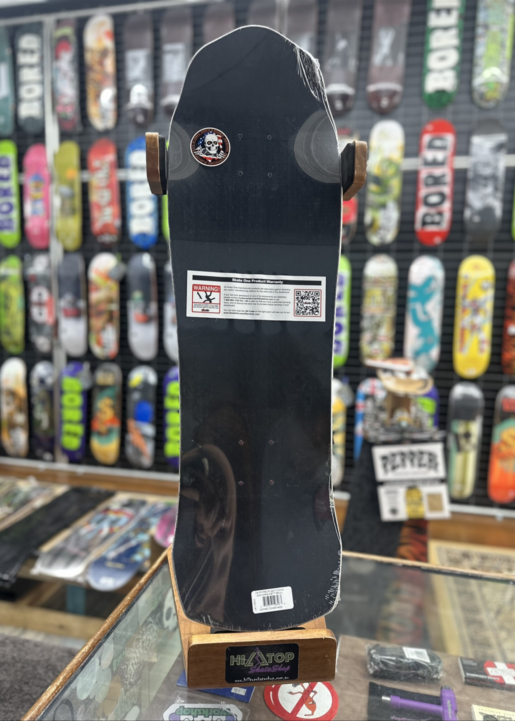 Powell Peralta POWELL PERALTA - Chris Hiett Skull Jack In The Box Flight Deck - 9.5"