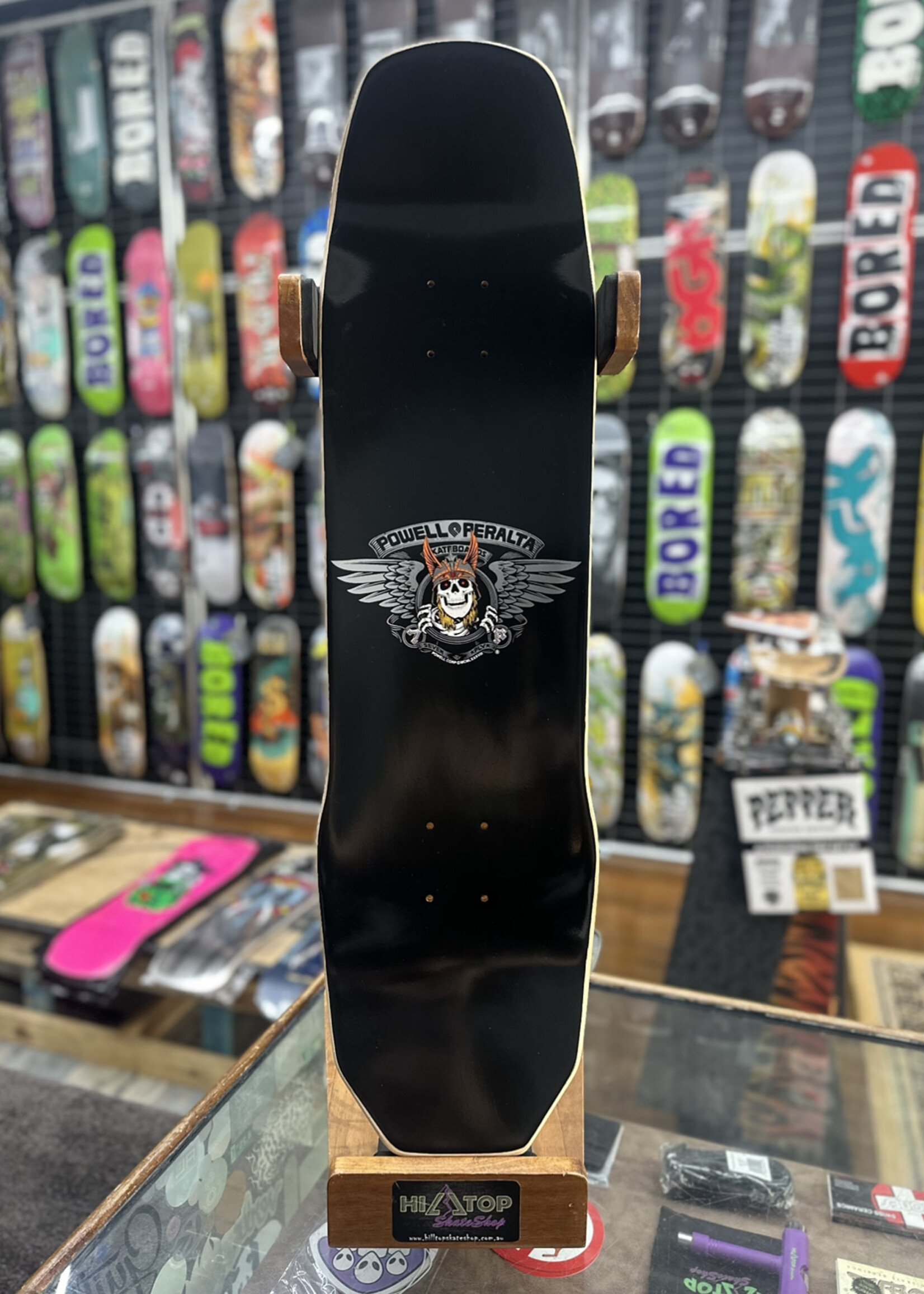 Powell Peralta POWELL PERALTA - Andy Anderson Heron Skull Silver Foil - 8.45"