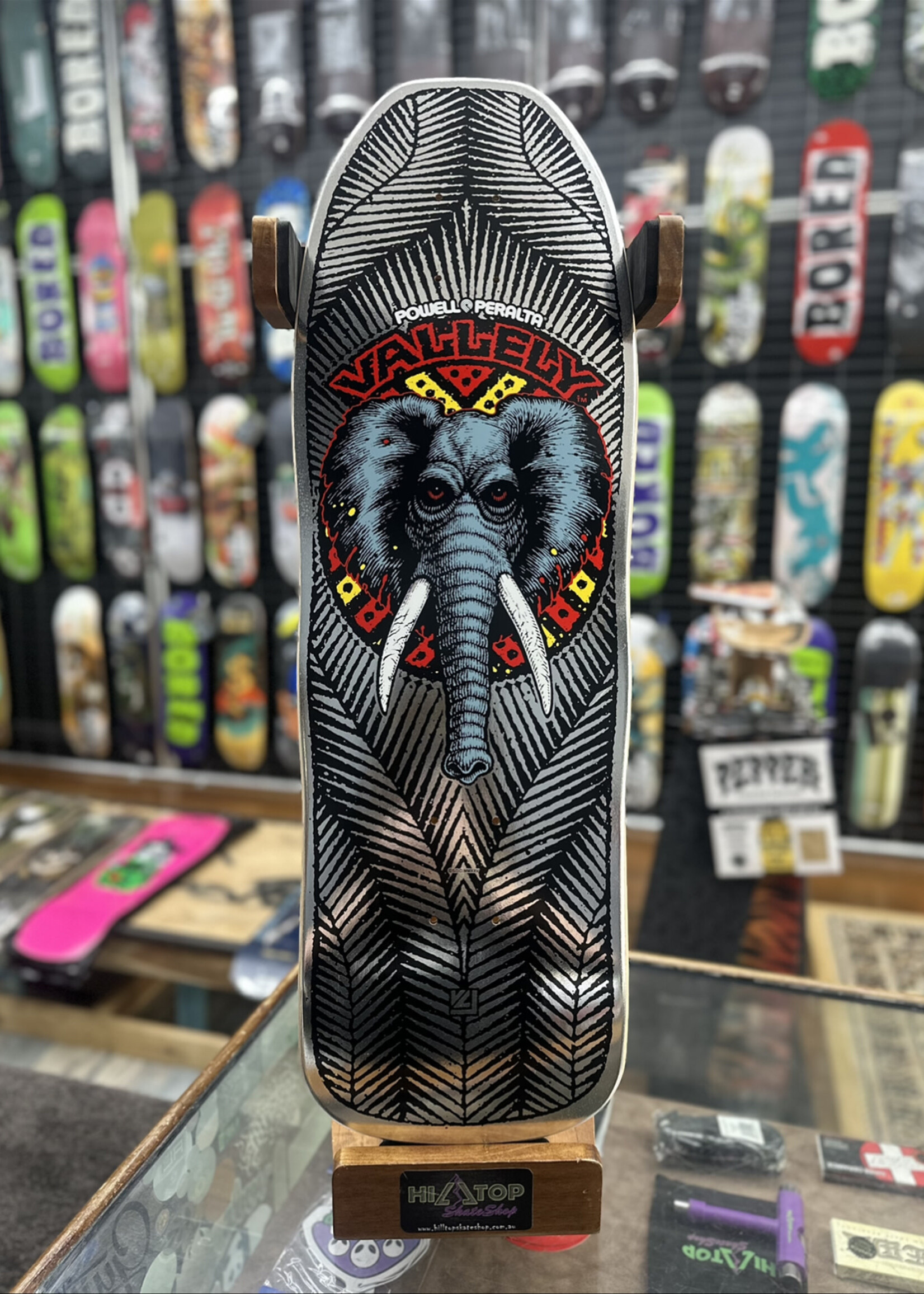 Powell Peralta POWELL PERALTA - Mike Vallely Elephant Silver Foil - 9.85"