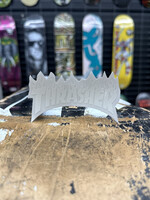 Thrasher THRASHER - Small Flame Sticker White - 8cm