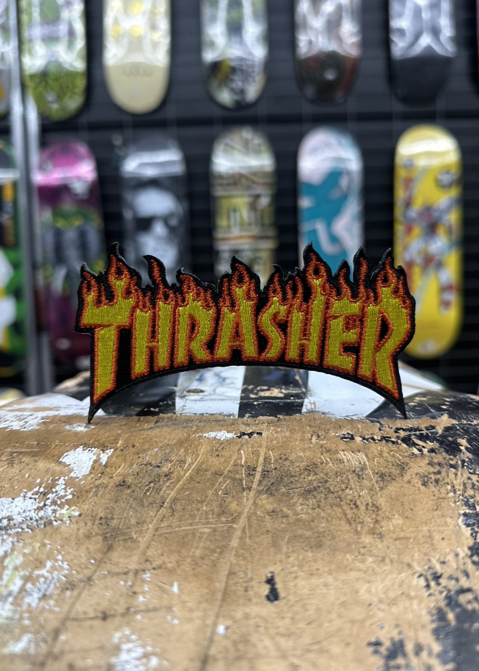 Thrasher THRASHER - Thrasher Flame Patch - 11.5cm