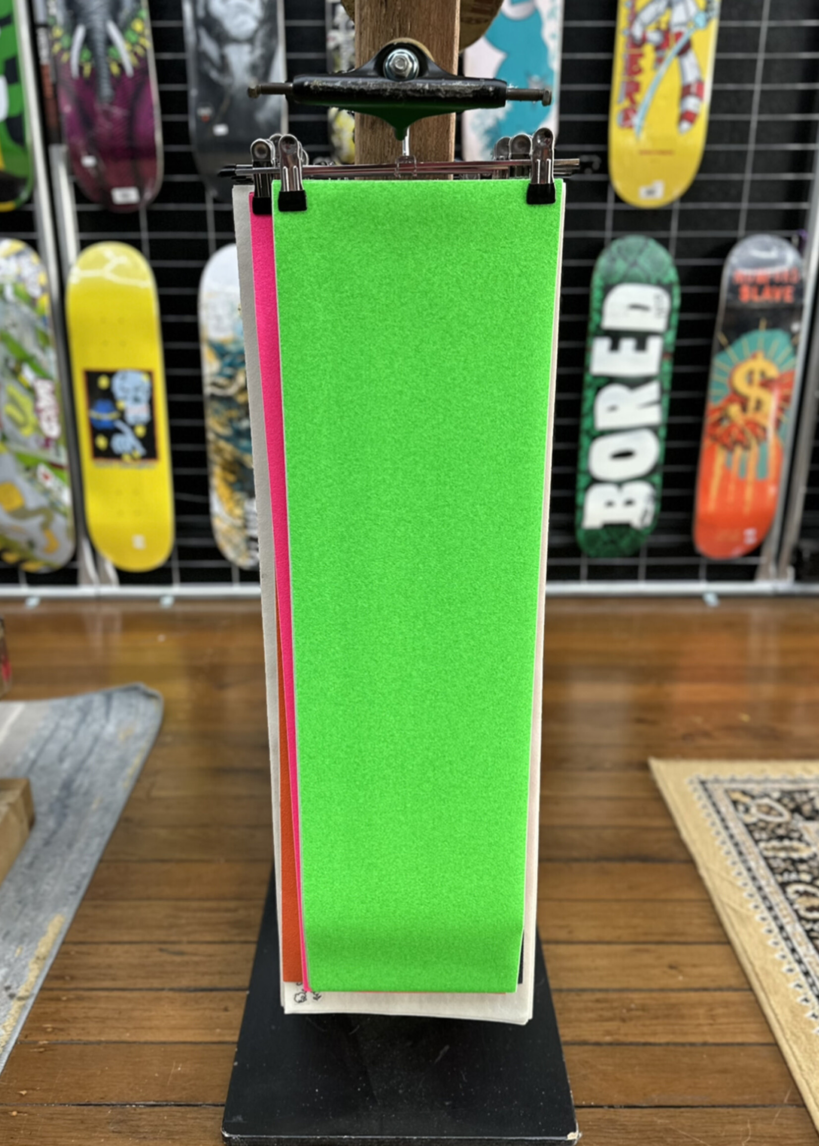 Jessup Griptape JESSUP - Neon Green Griptape - 9" x 33"