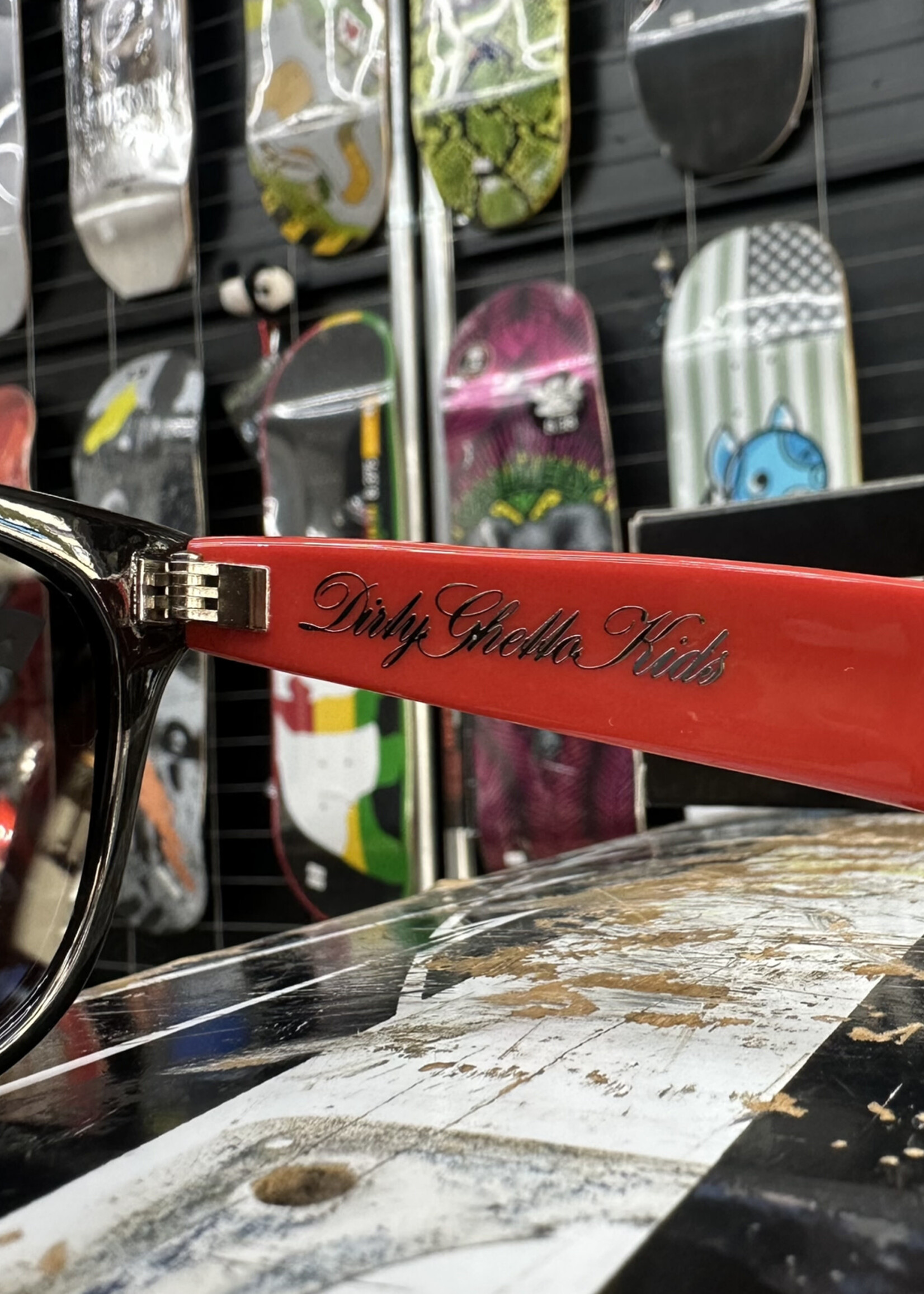 DGK DGK - I Love Haters Sunnies Two Tone - Black/Red