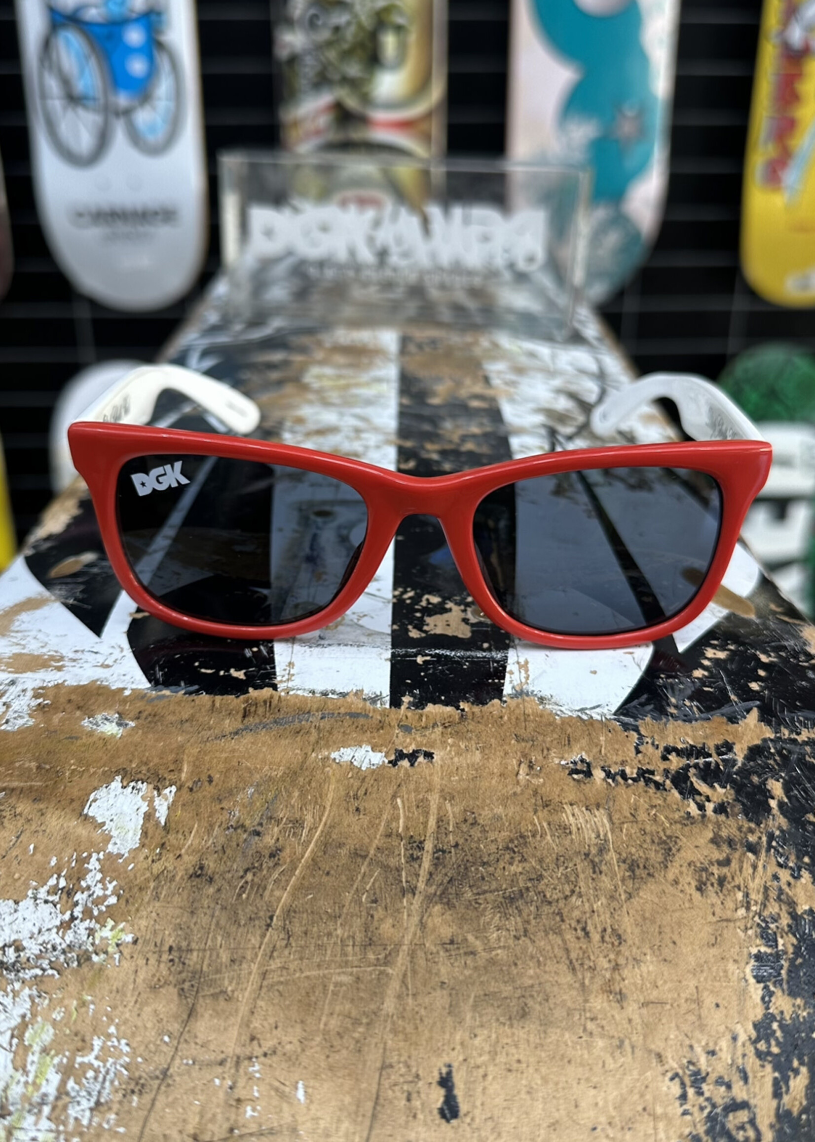 DGK DGK - I Love Haters Sunnies Two Tones - Red/White