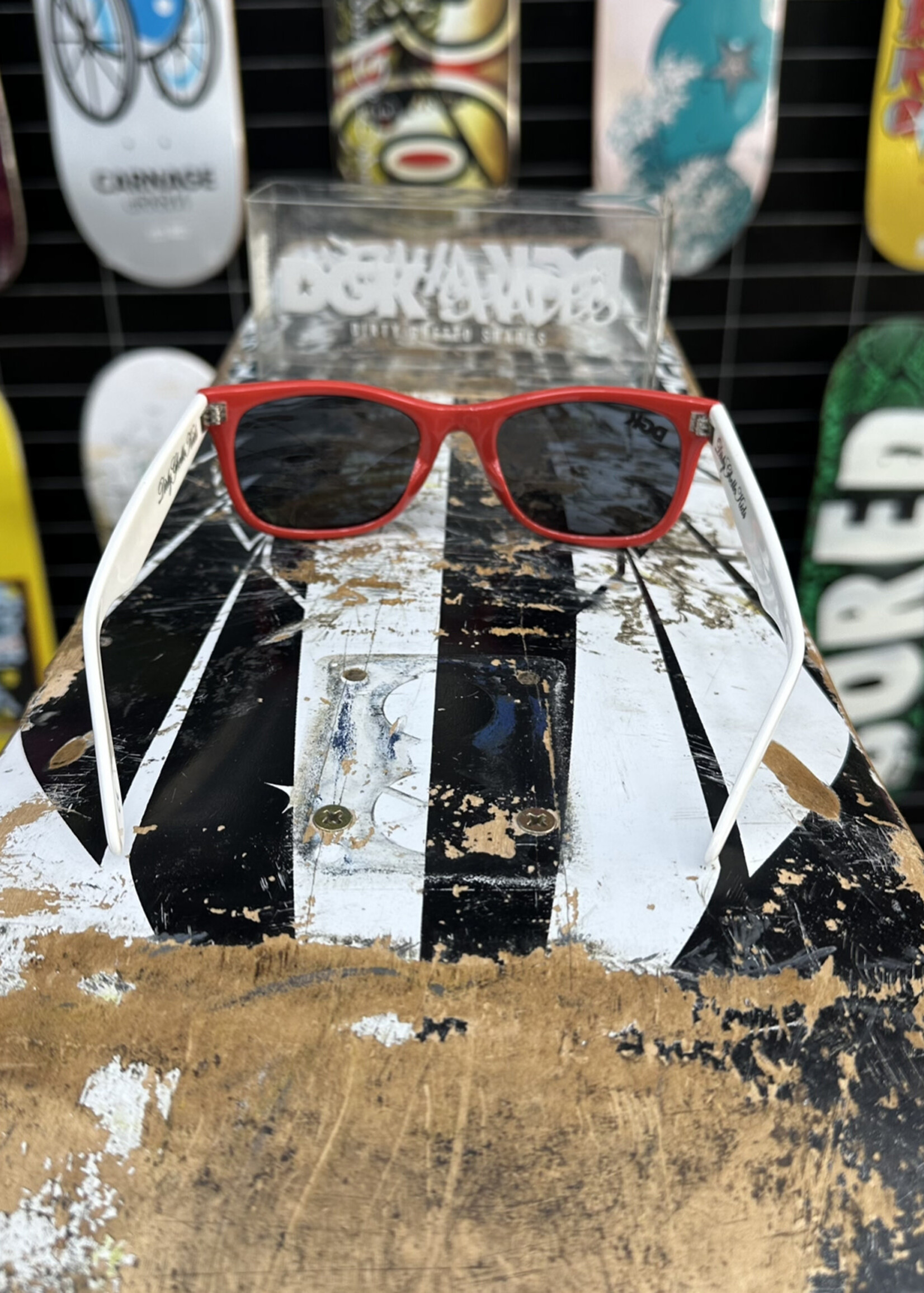 DGK DGK - I Love Haters Sunnies Two Tones - Red/White