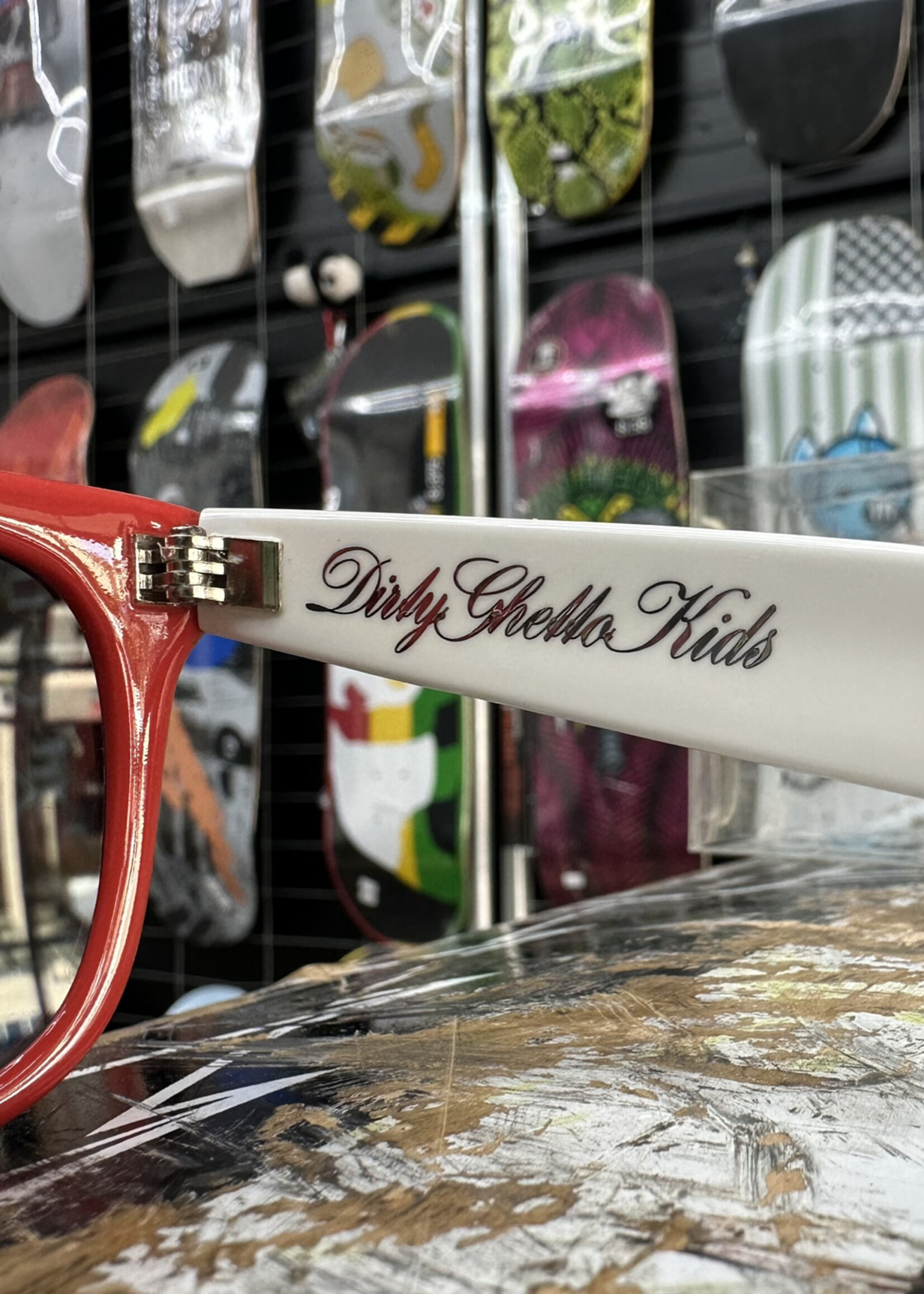 DGK DGK - I Love Haters Sunnies Two Tones - Red/White