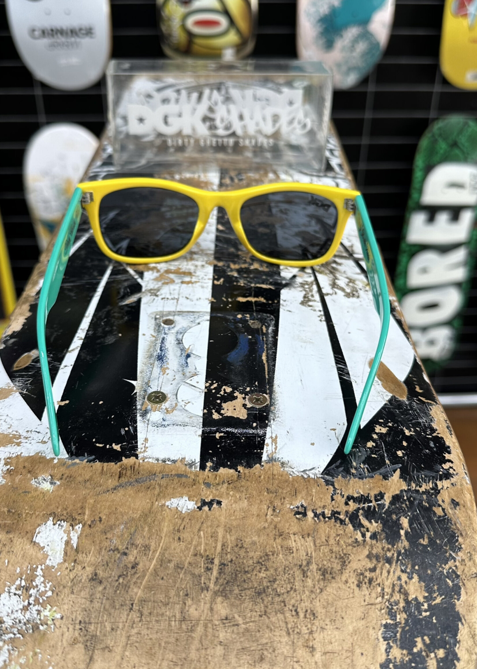 DGK DGK - I Love Haters Sunnies Two Tone - Yellow/Green