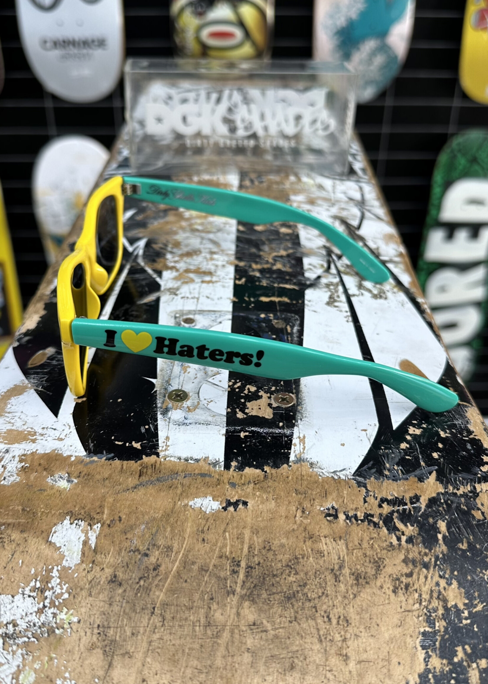 DGK DGK - I Love Haters Sunnies Two Tone - Yellow/Green