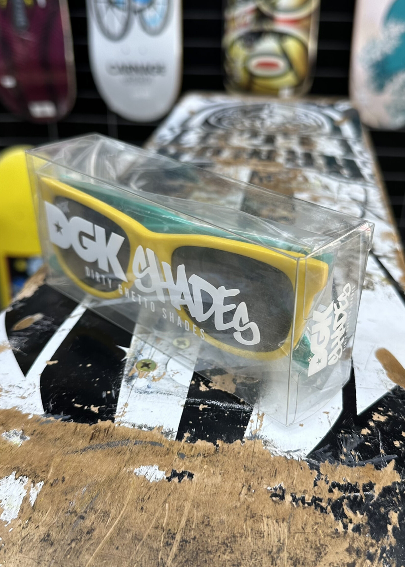 DGK DGK - I Love Haters Sunnies Two Tone - Yellow/Green